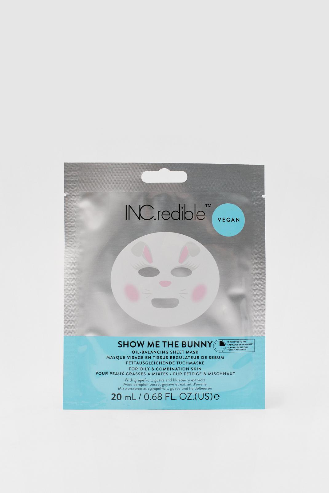 Masque tissu régulateur de sébum Show Me The Bunny Inc.redible, Silver image number 1