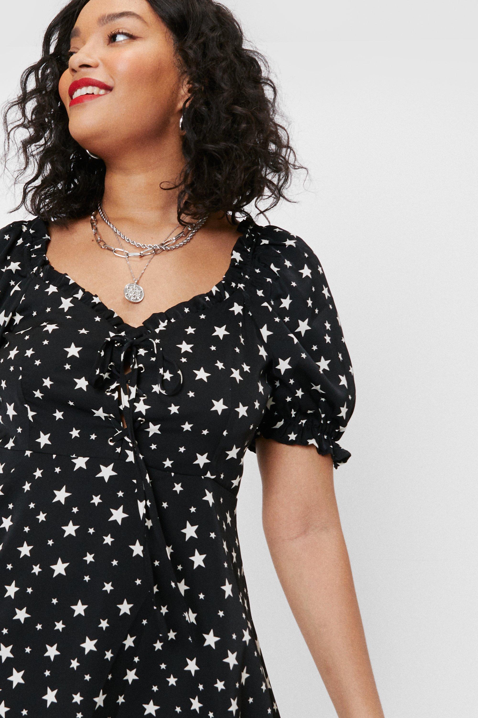 Plus size 2024 star dress