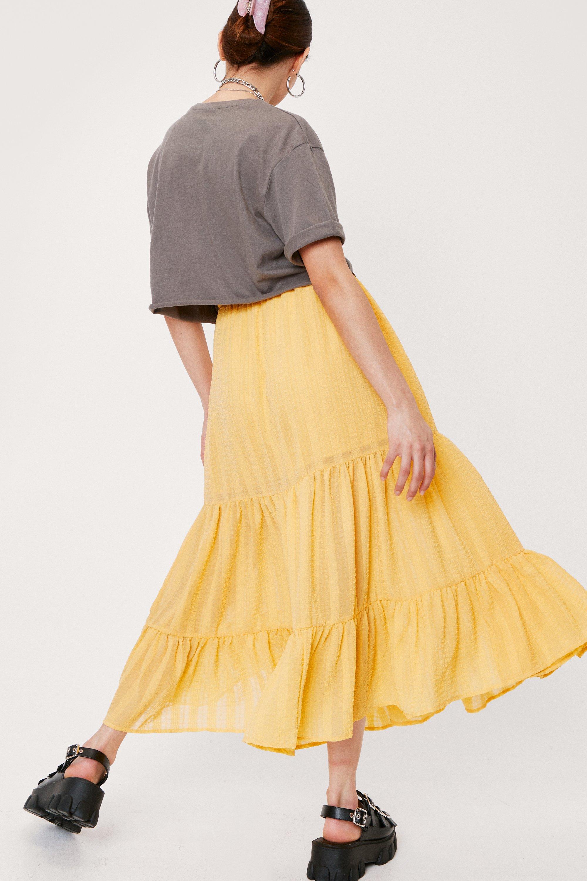 Petite midi outlet skirt nasty gal