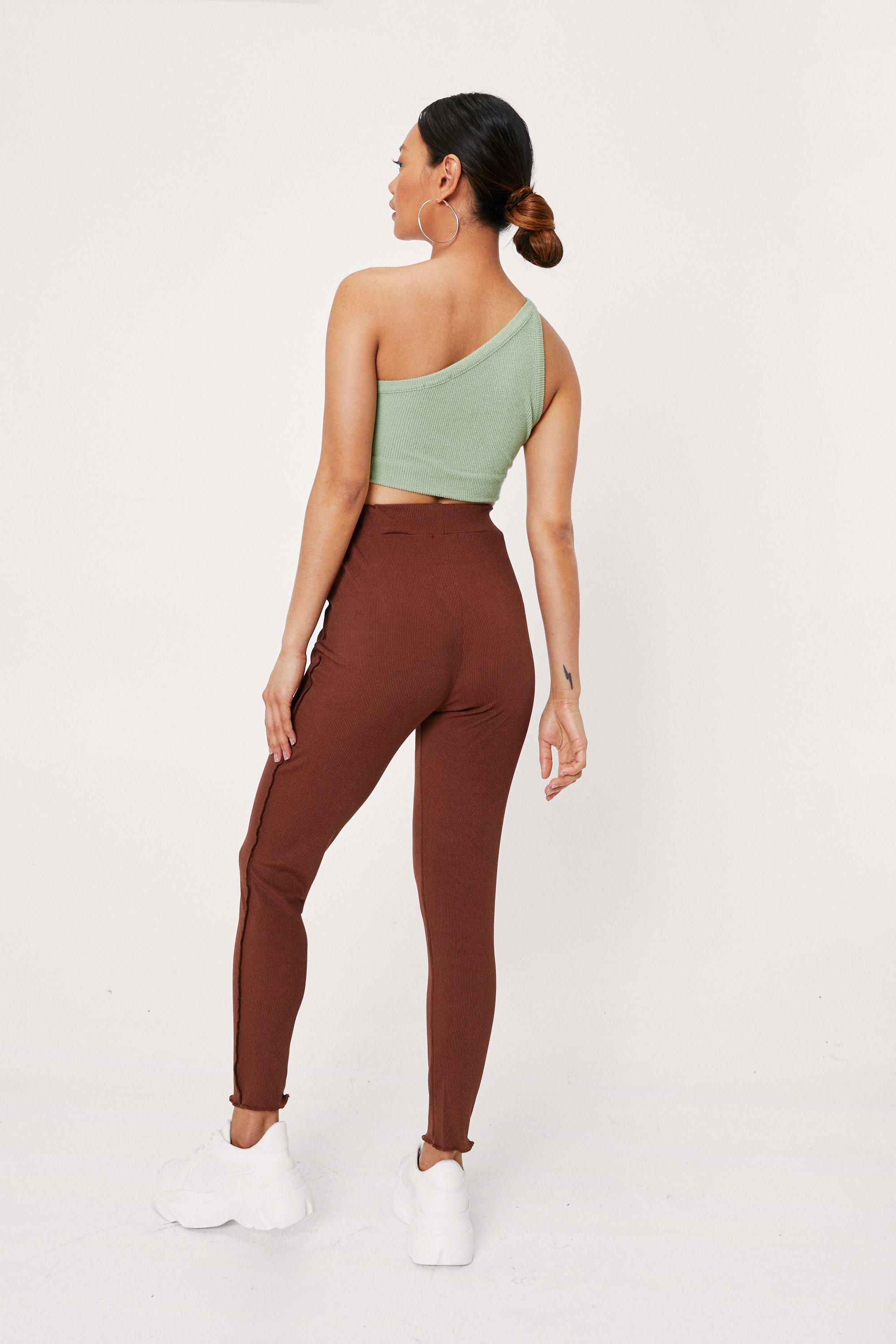 High-Waist Seam Legging