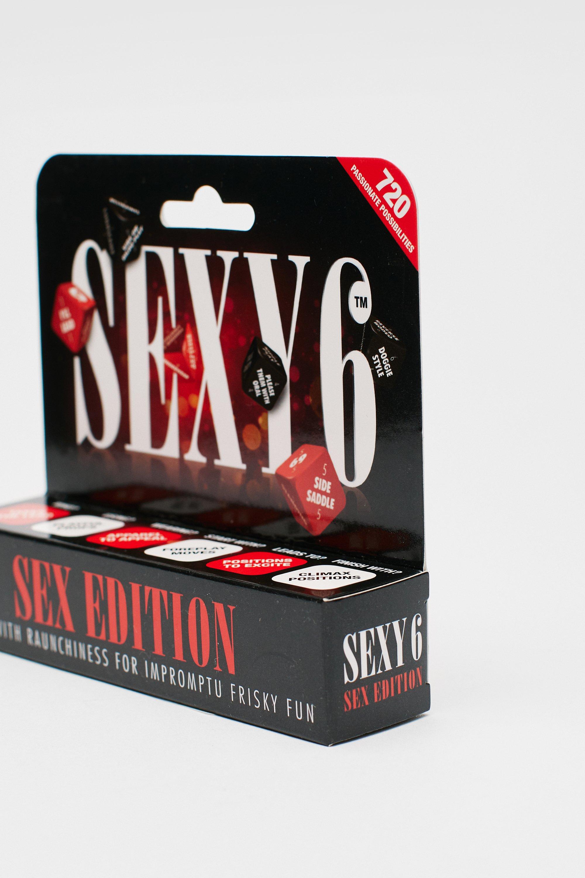 Sexy 6 Sex Edition 6 Pc Dice Set