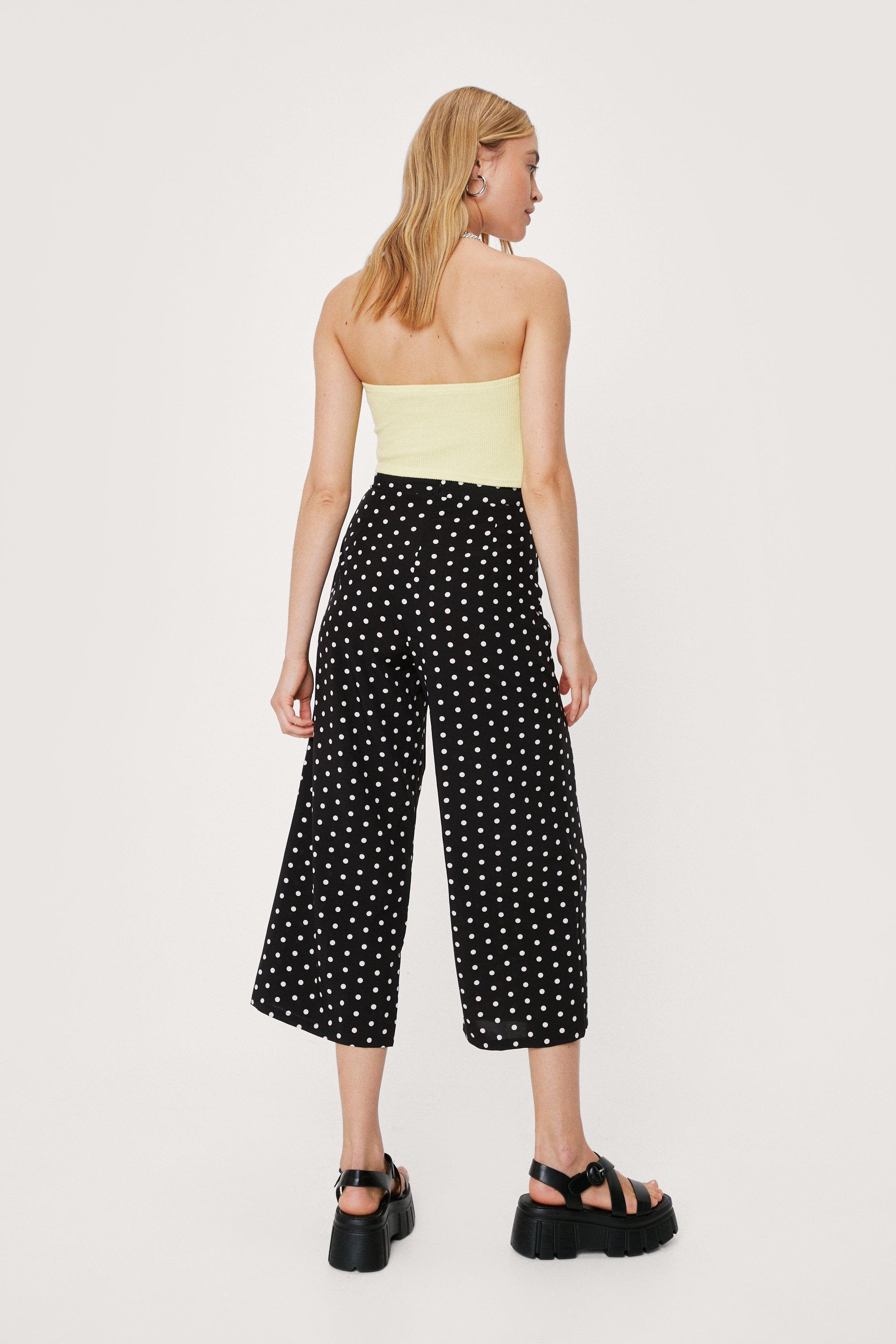 High waisted hot sale culotte shorts