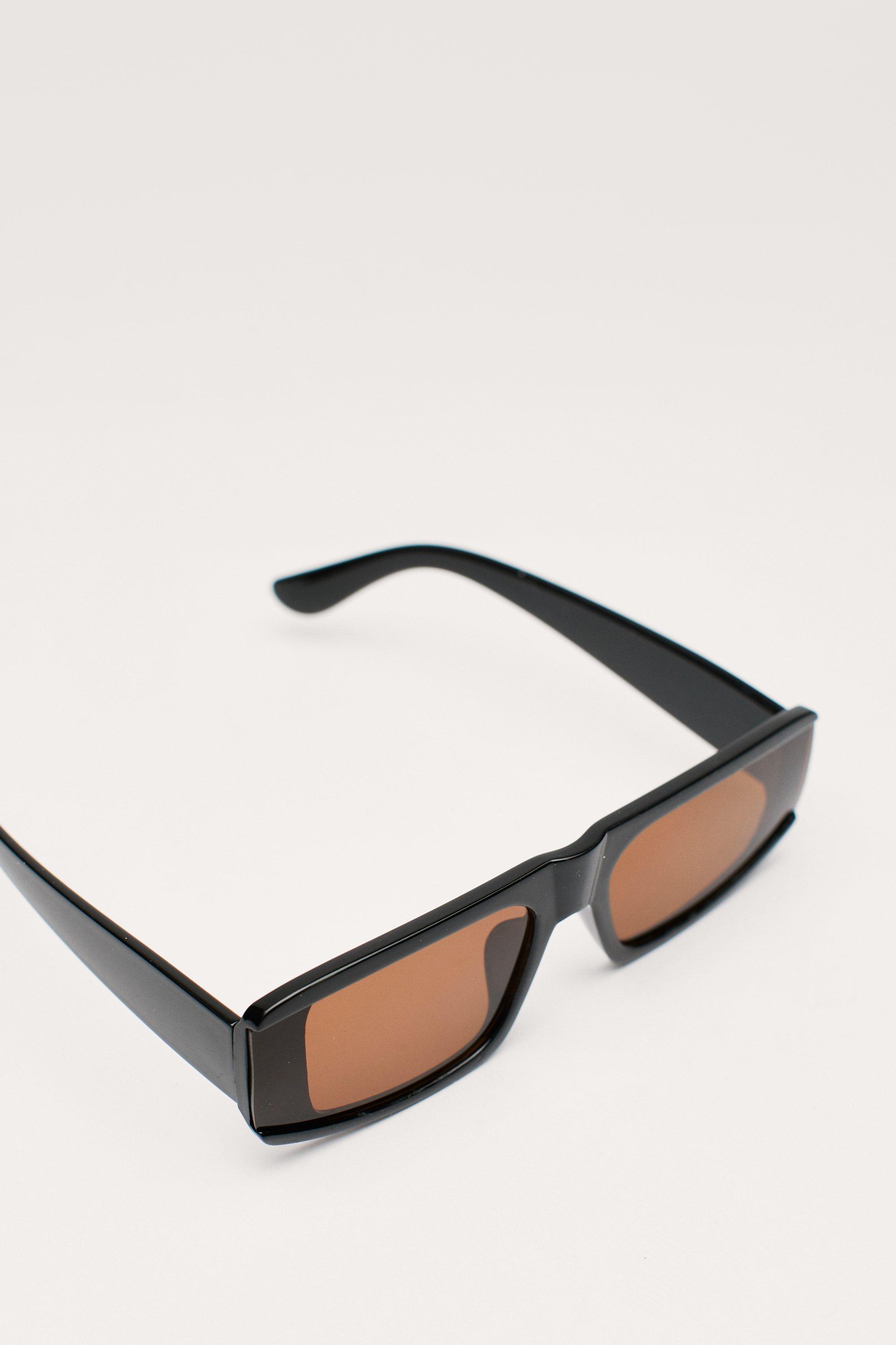 Flat rectangle sunglasses store