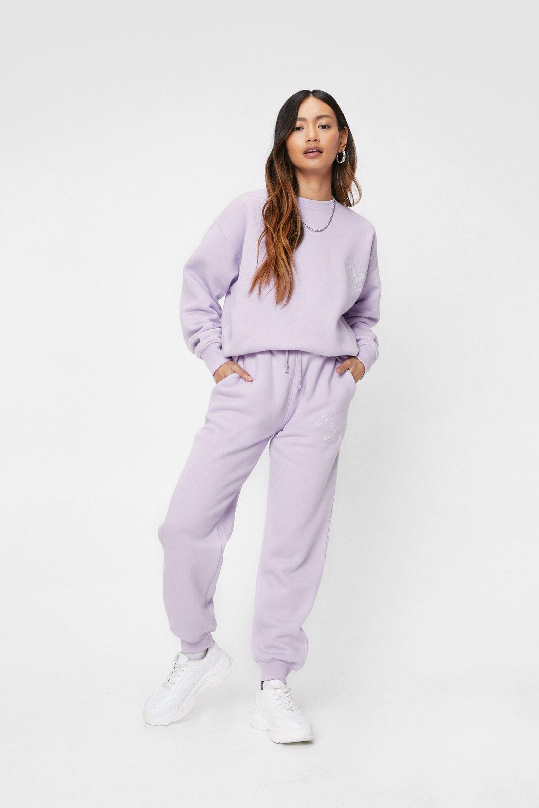 Petite lilac outlet joggers