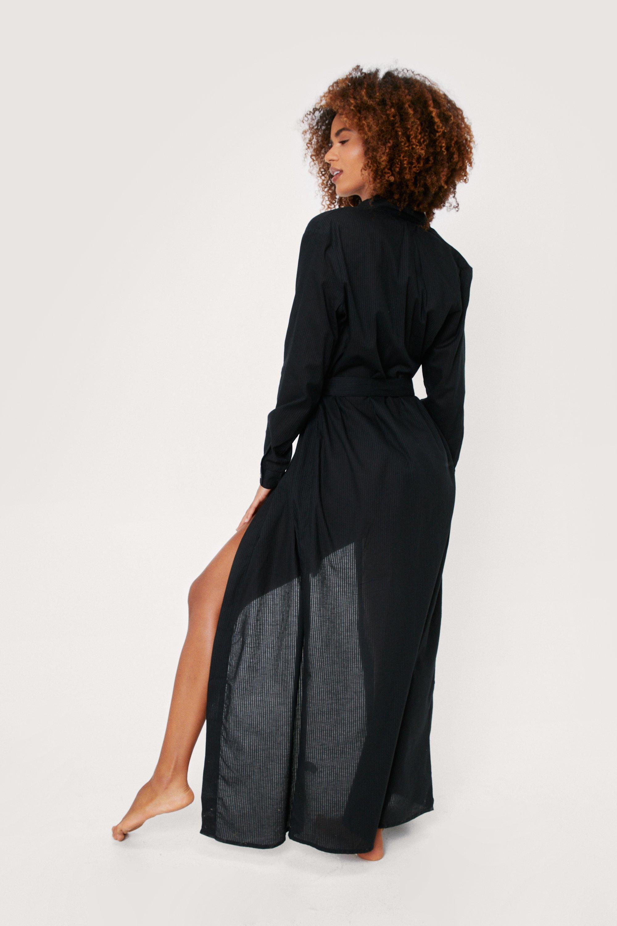 Maxi belted kimono hotsell