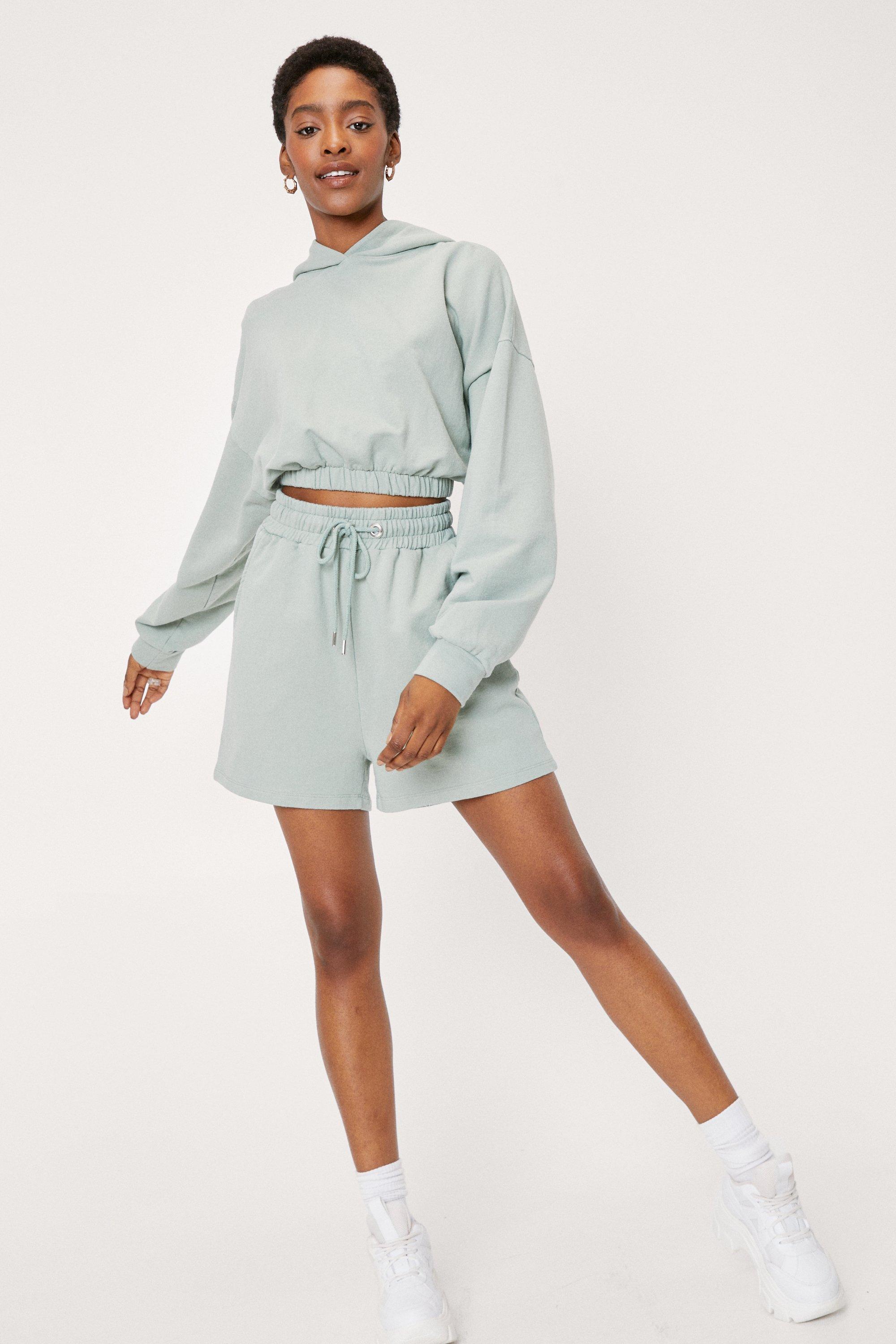 Missguided cropped outlet hoodie