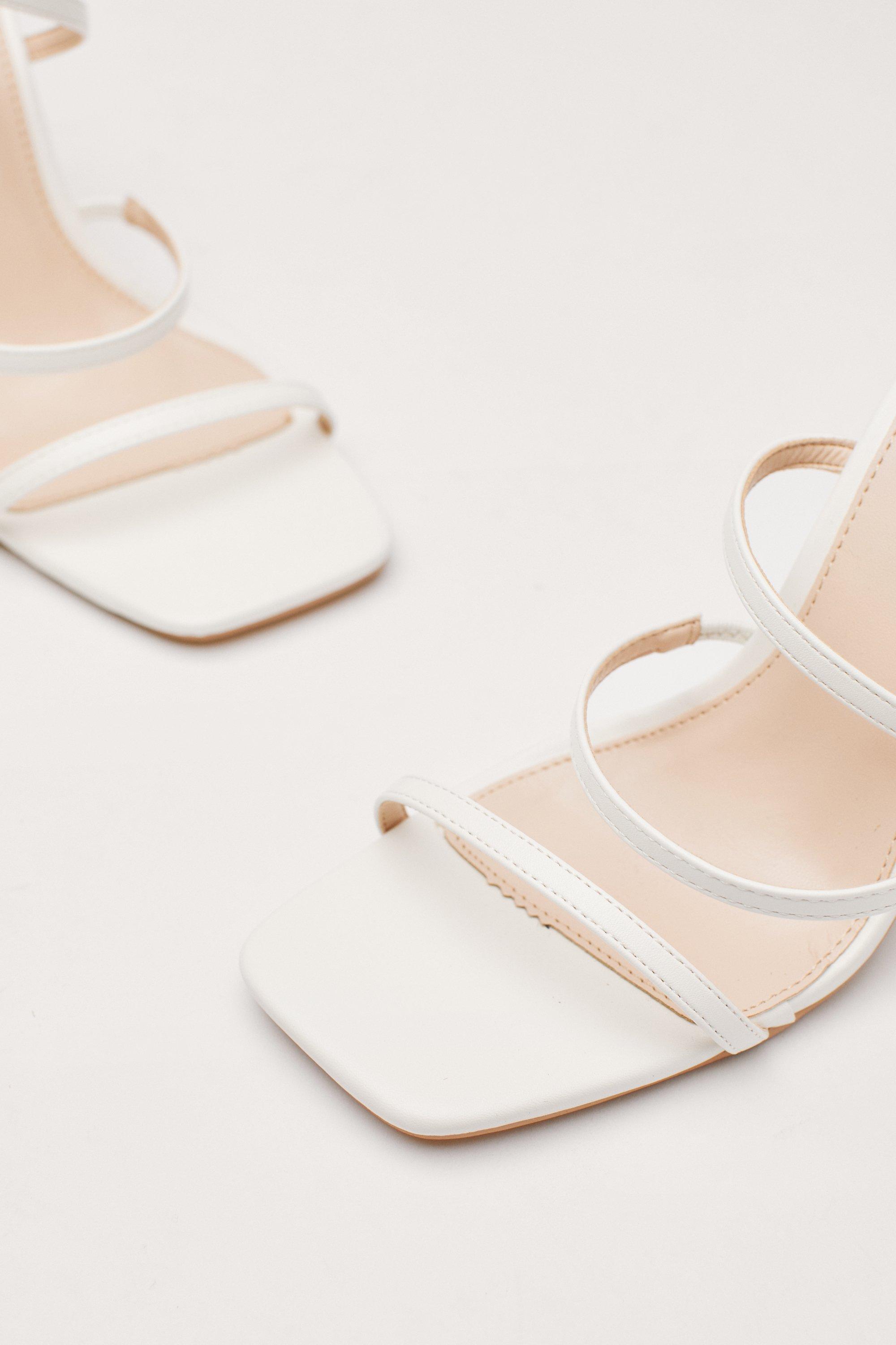 Nasty gal white sandals new arrivals