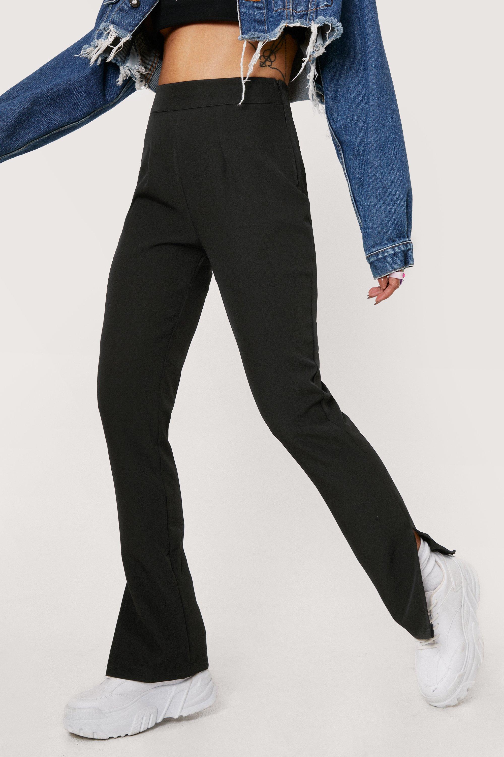 Side Split Hem Pant