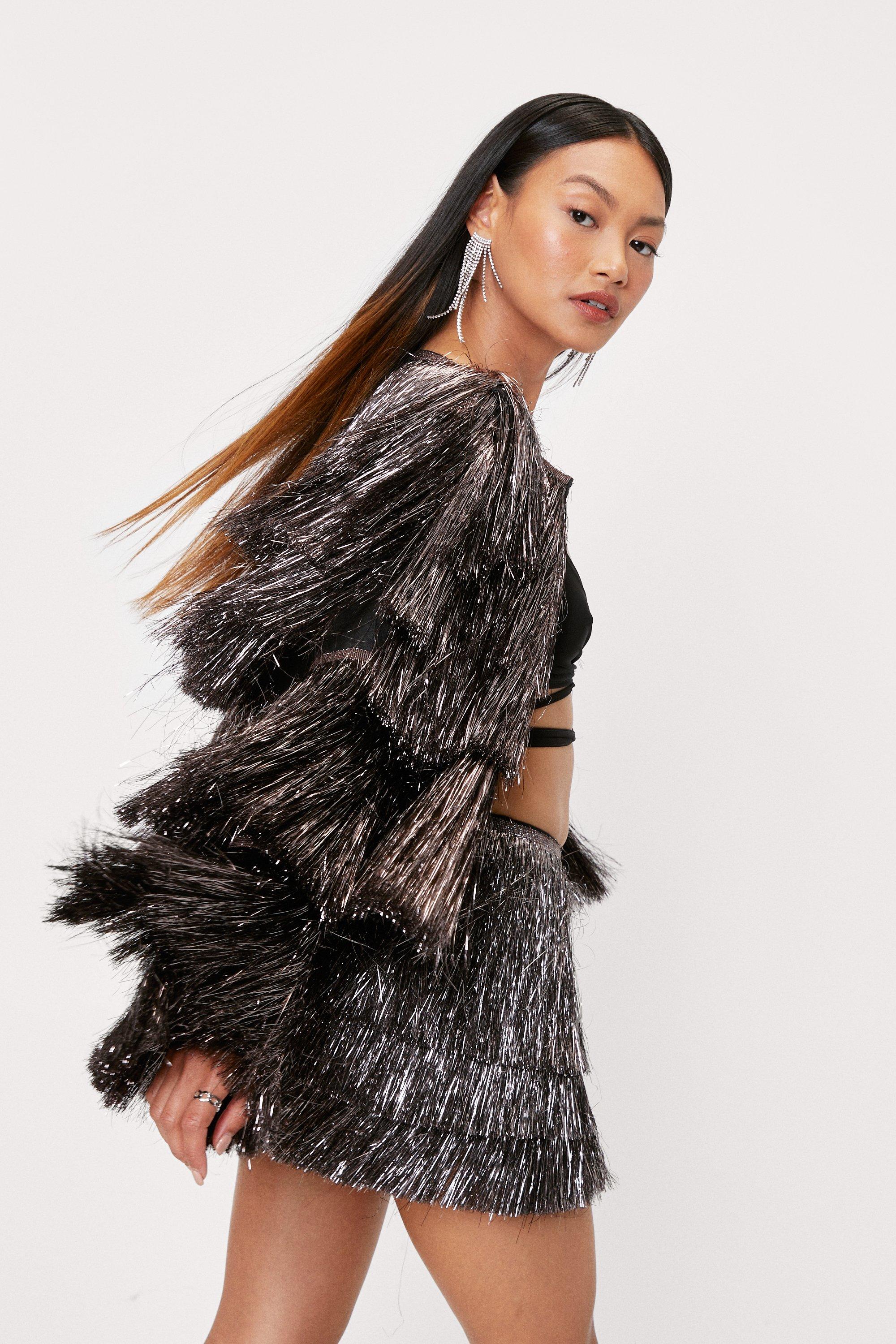 Nasty gal clearance fringe jacket