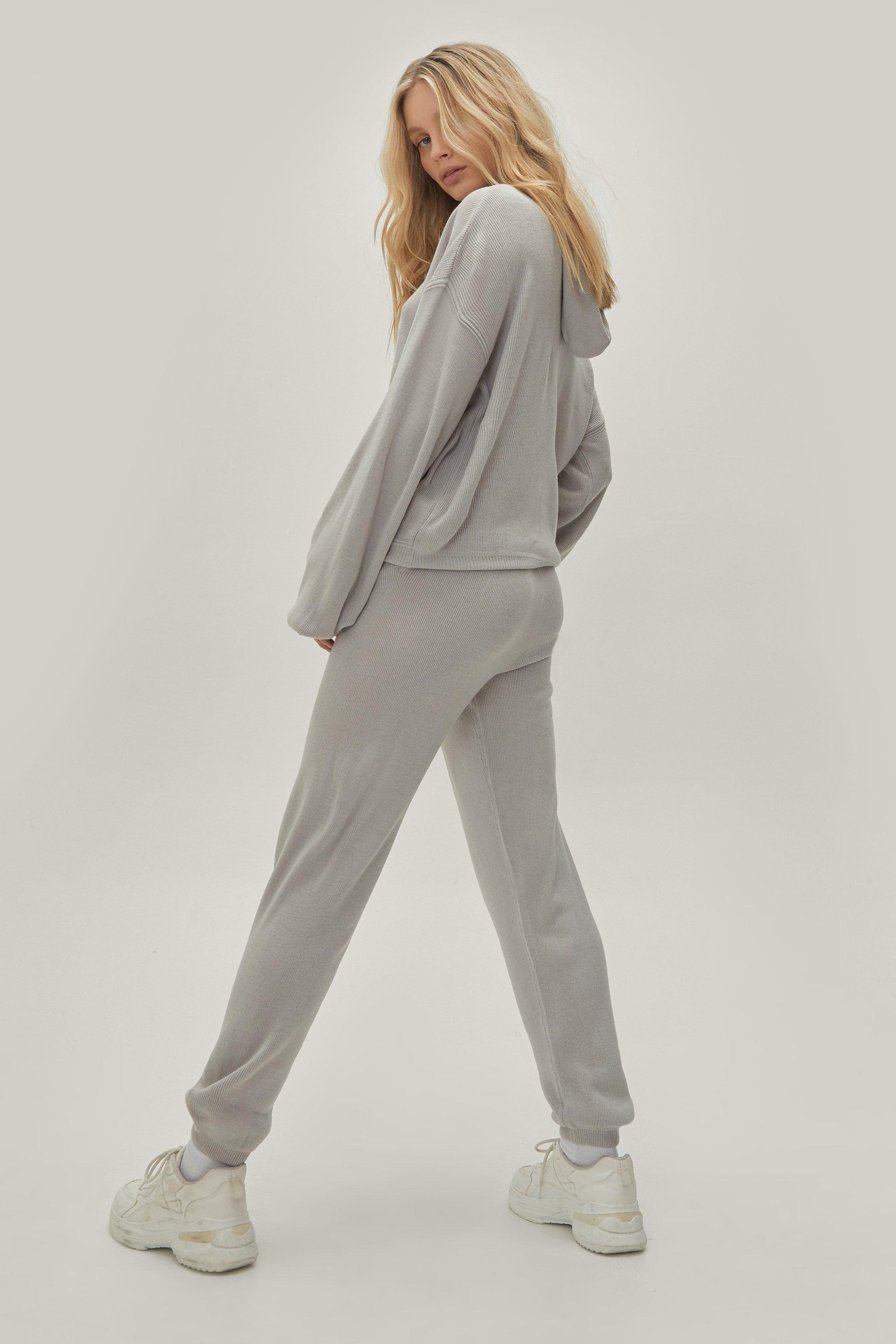 grey sweatpants set