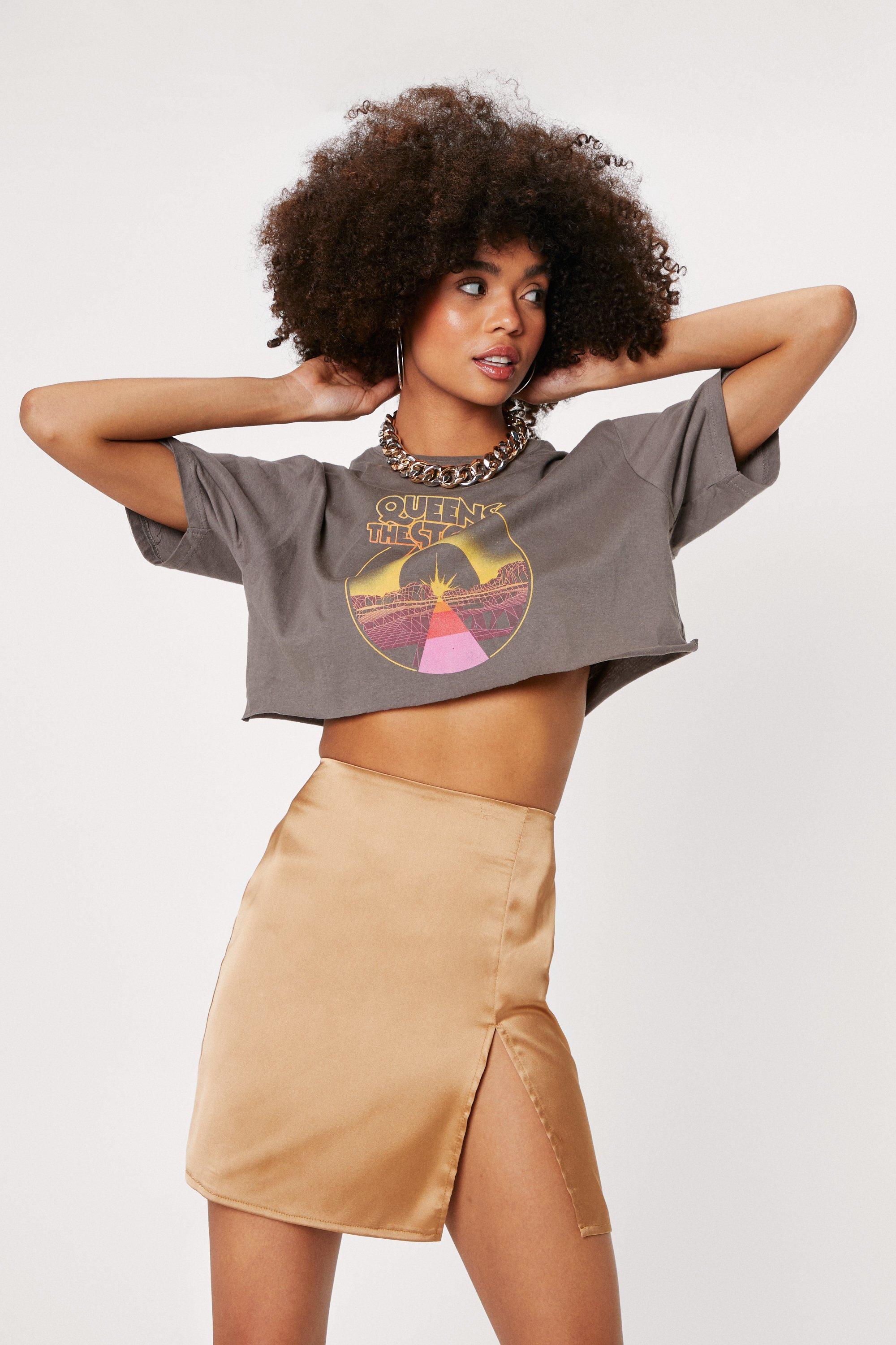 Mini jupe taille haute sale
