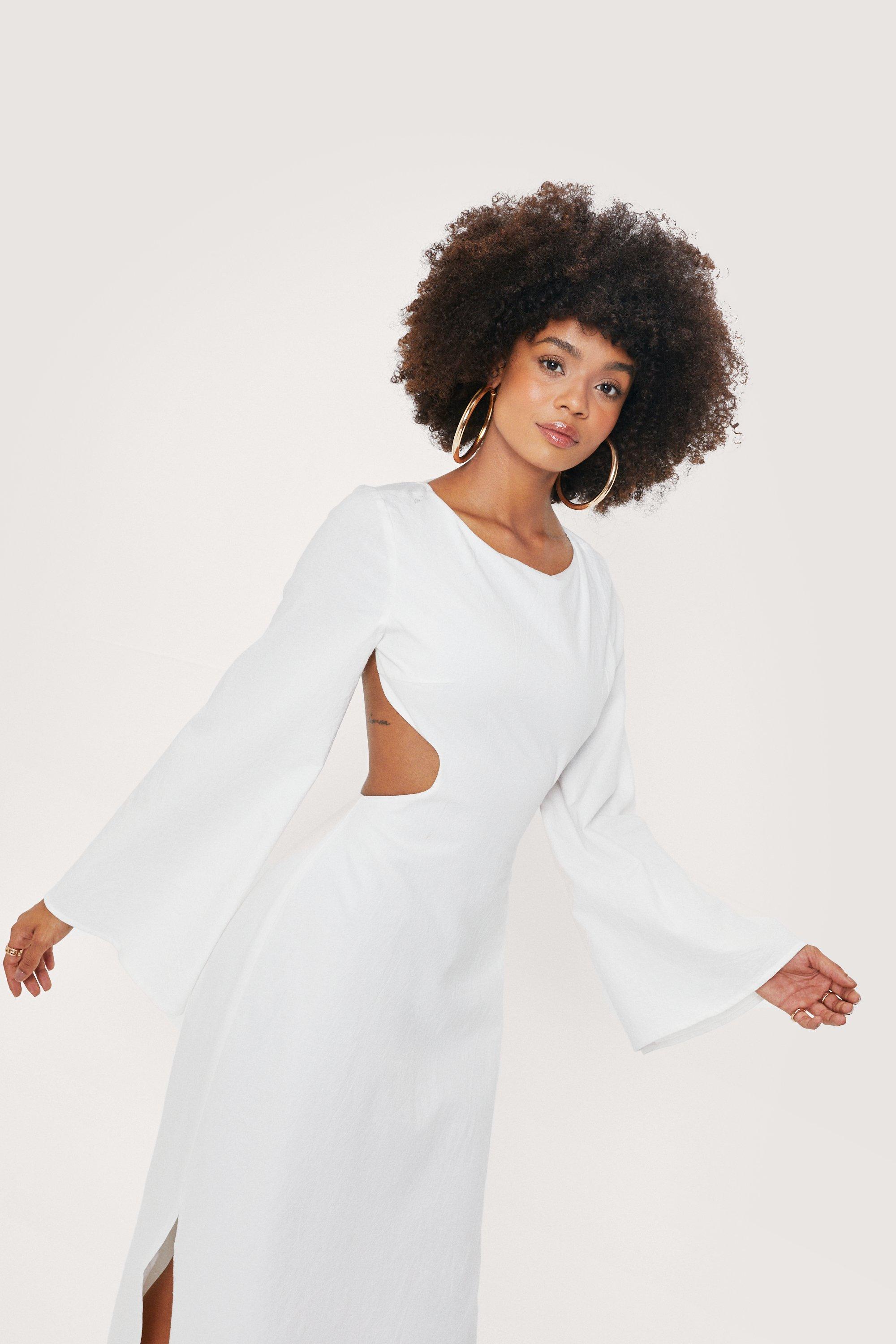 Nasty gal hot sale white dresses