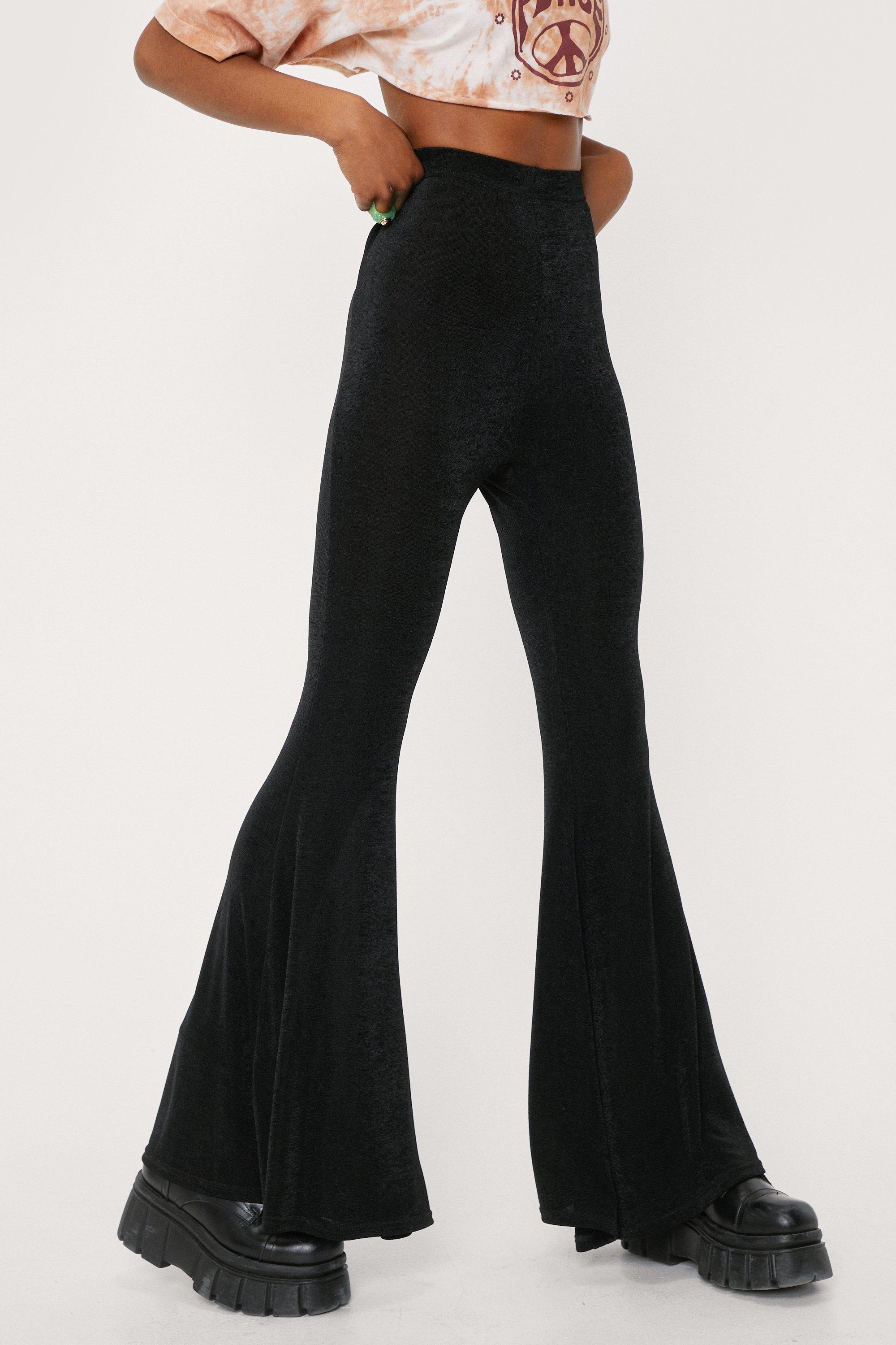 https://media.nastygal.com/i/nastygal/agg06335_black_xl_2/high-waisted-slinky-extreme-flare-pants