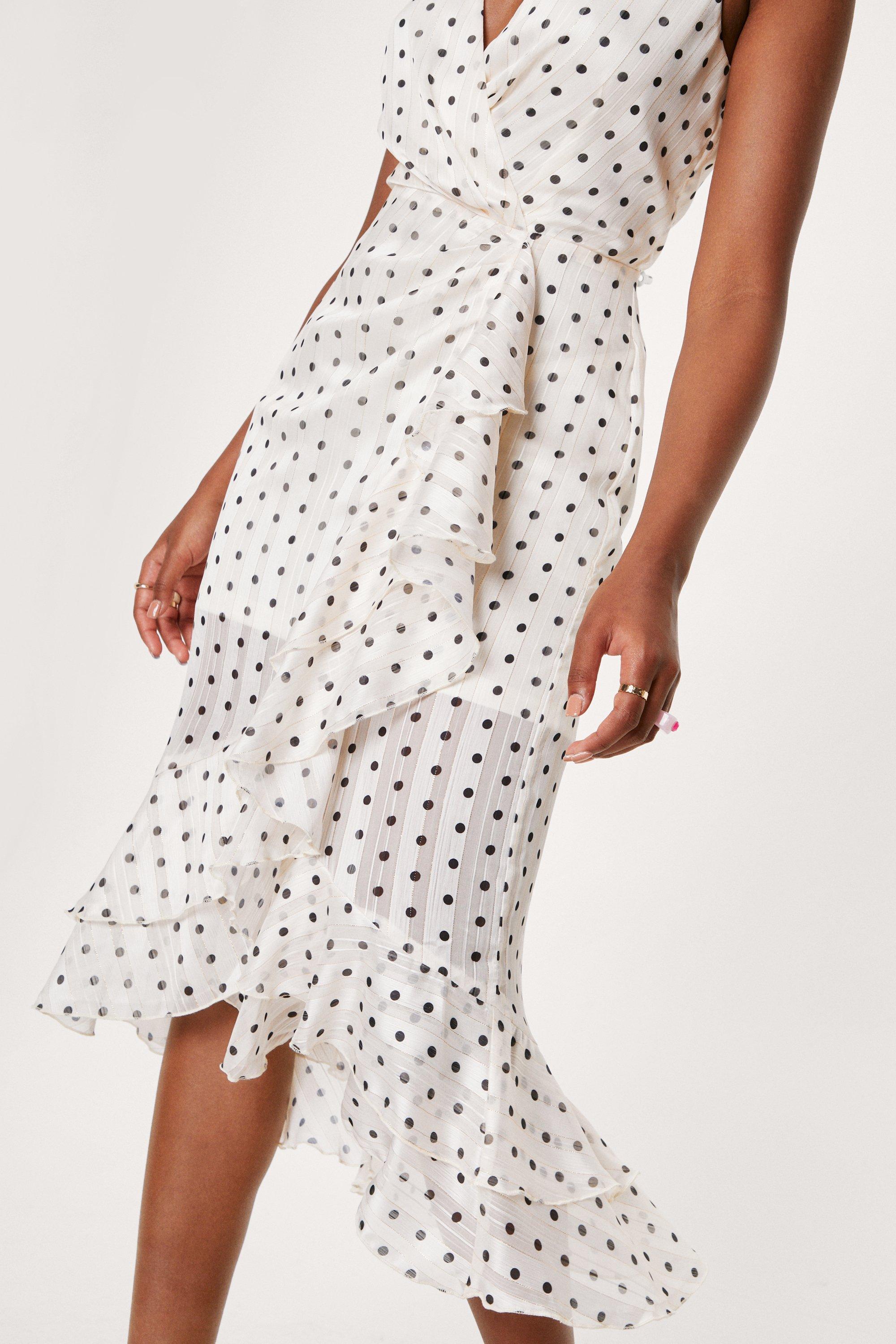 Spotty 2025 ruffle dress