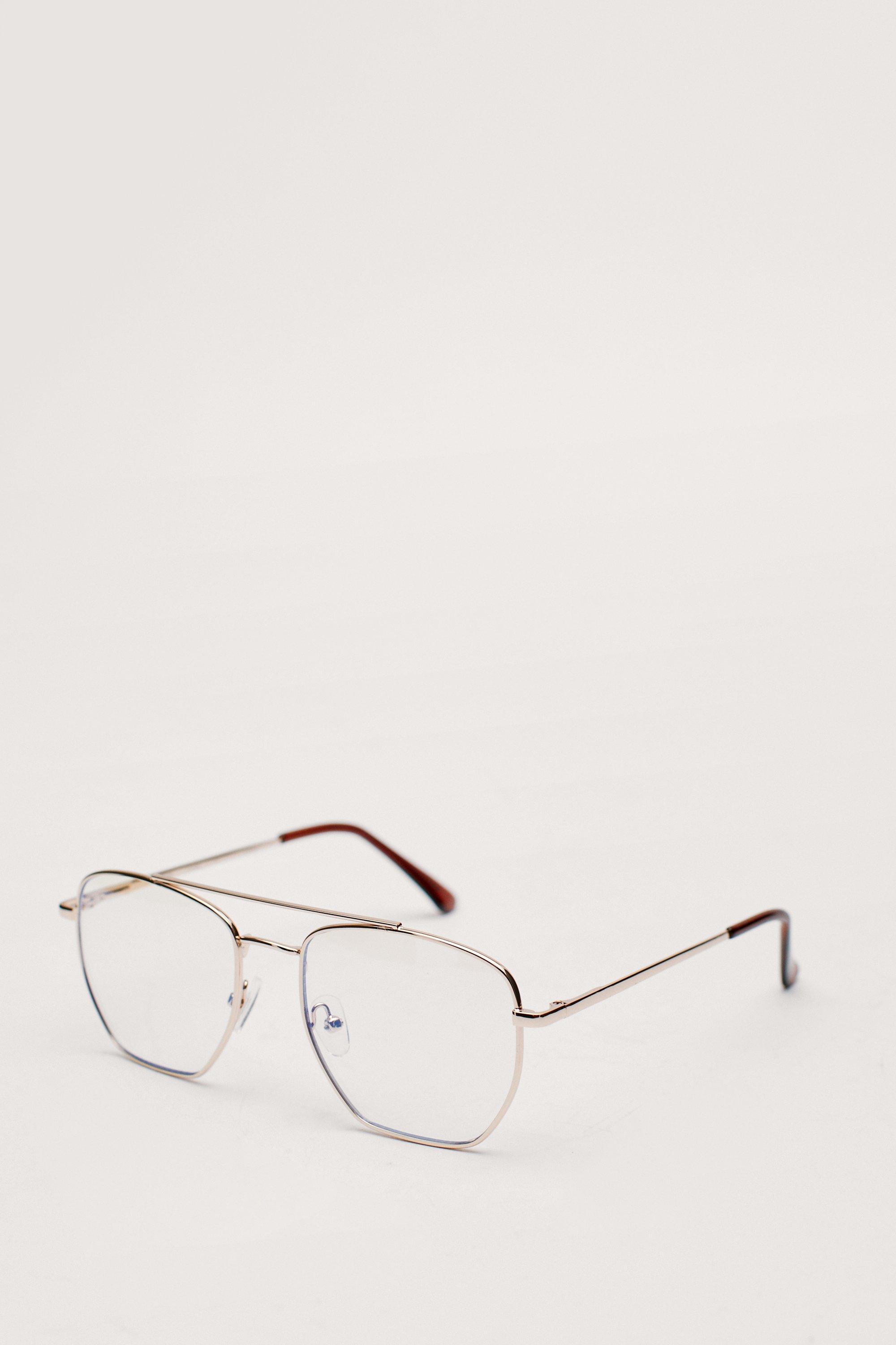 Metal hotsell aviator glasses