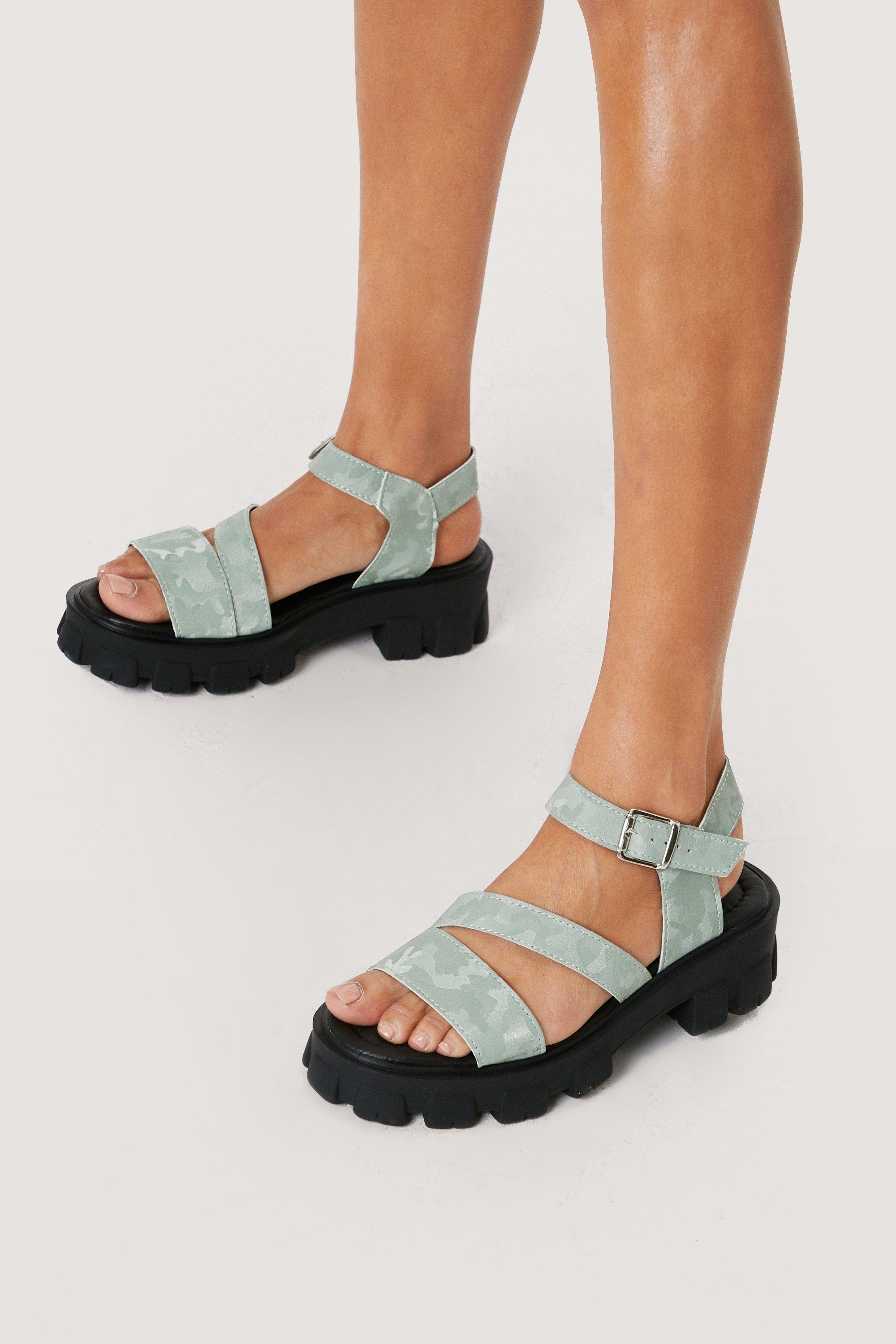 Nasty gal chunky discount sandals