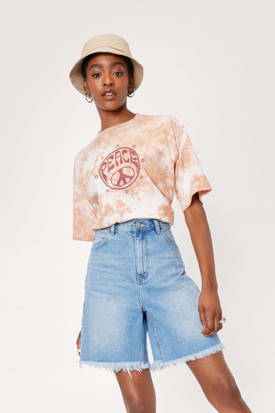 Short boyfriend taille haute store