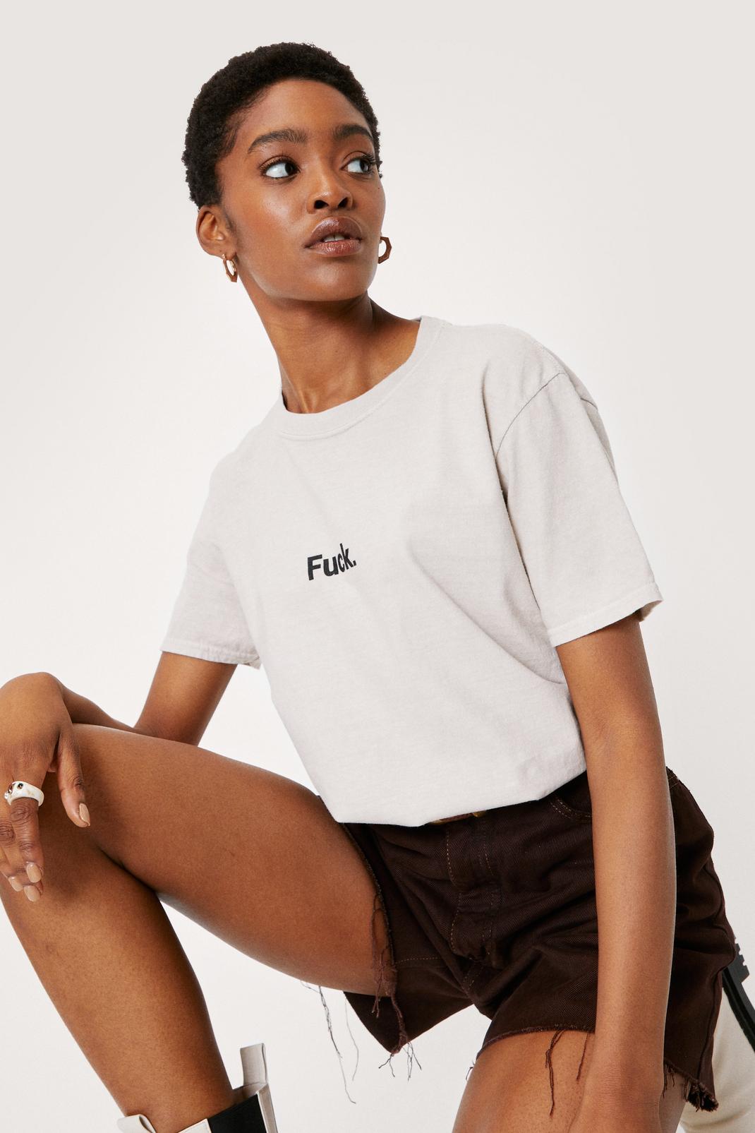 Sand Fuck Short Sleeve Relaxed Graphic T-Shirt image number 1
