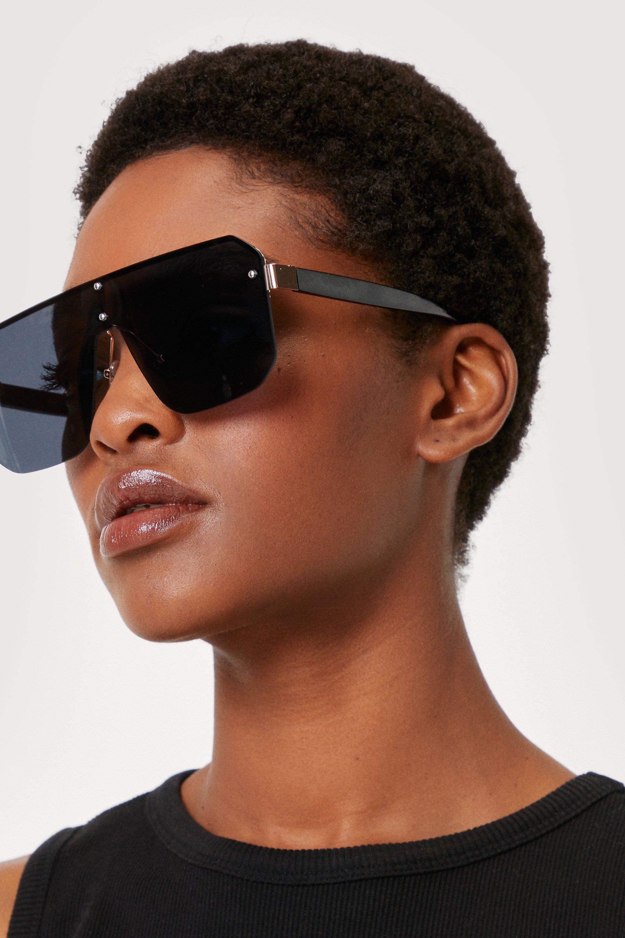 Flat top hot sale aviator sunglasses