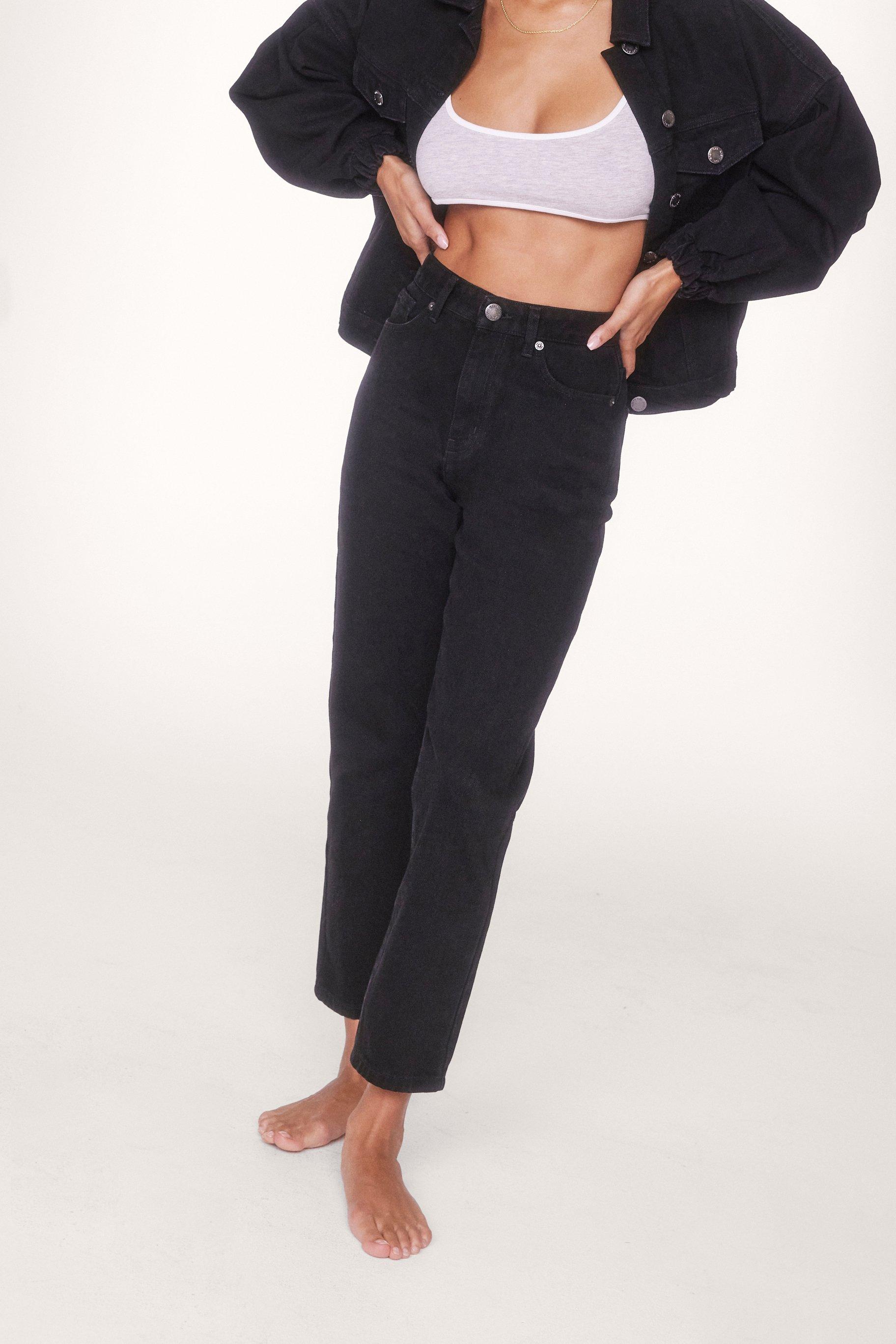 womens slim fit mom jeans