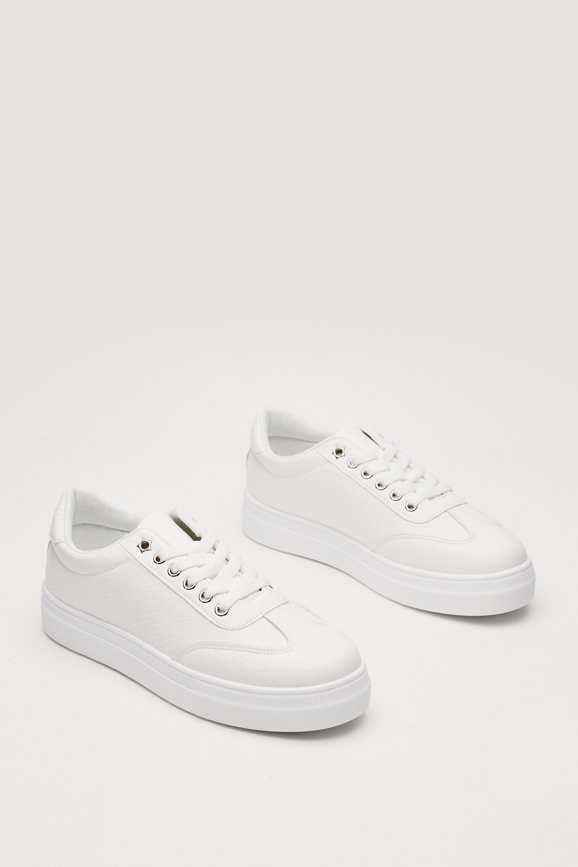 Platform sneakers deals nasty gal