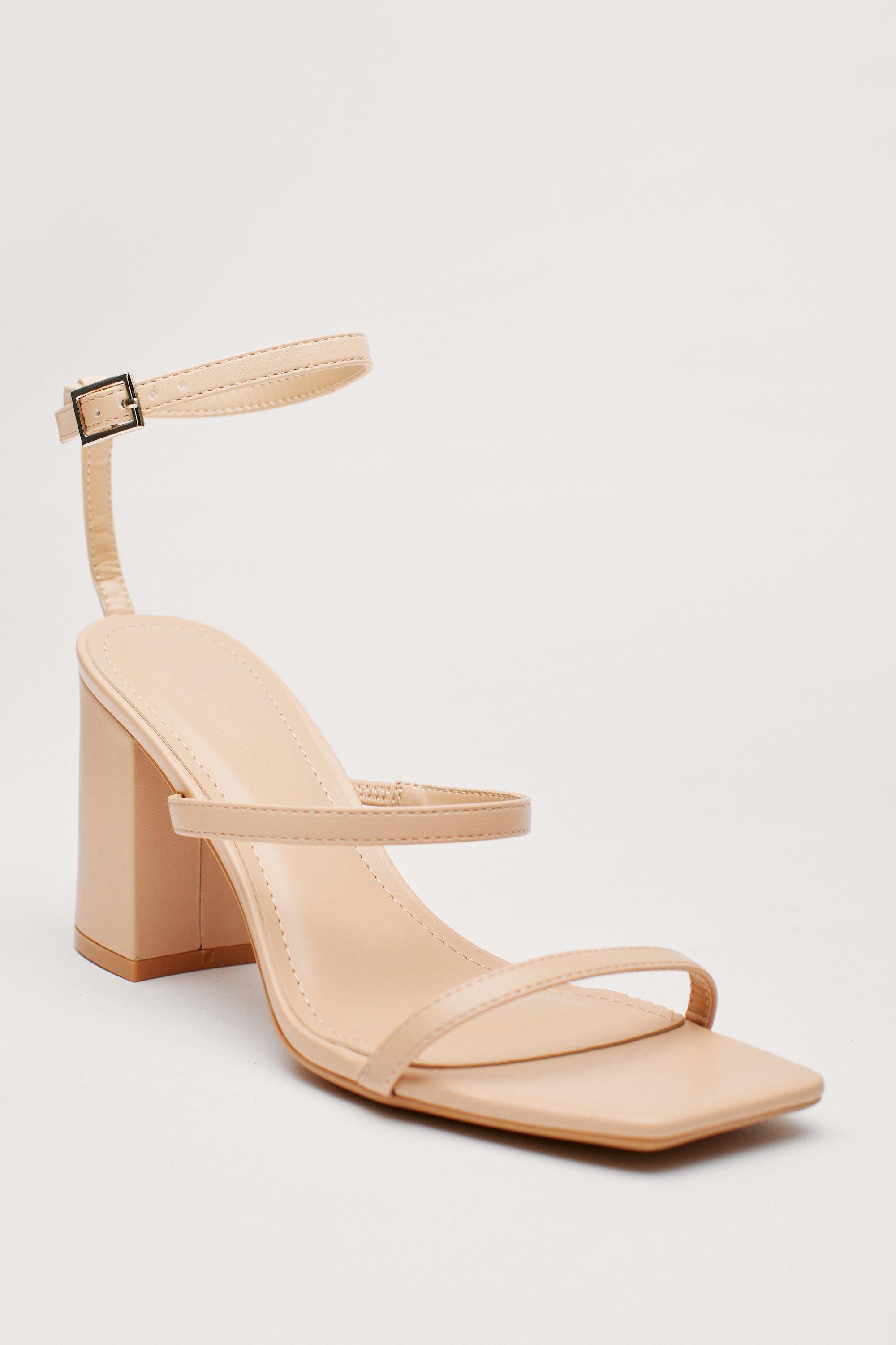 Thin strap 2025 sandals heels