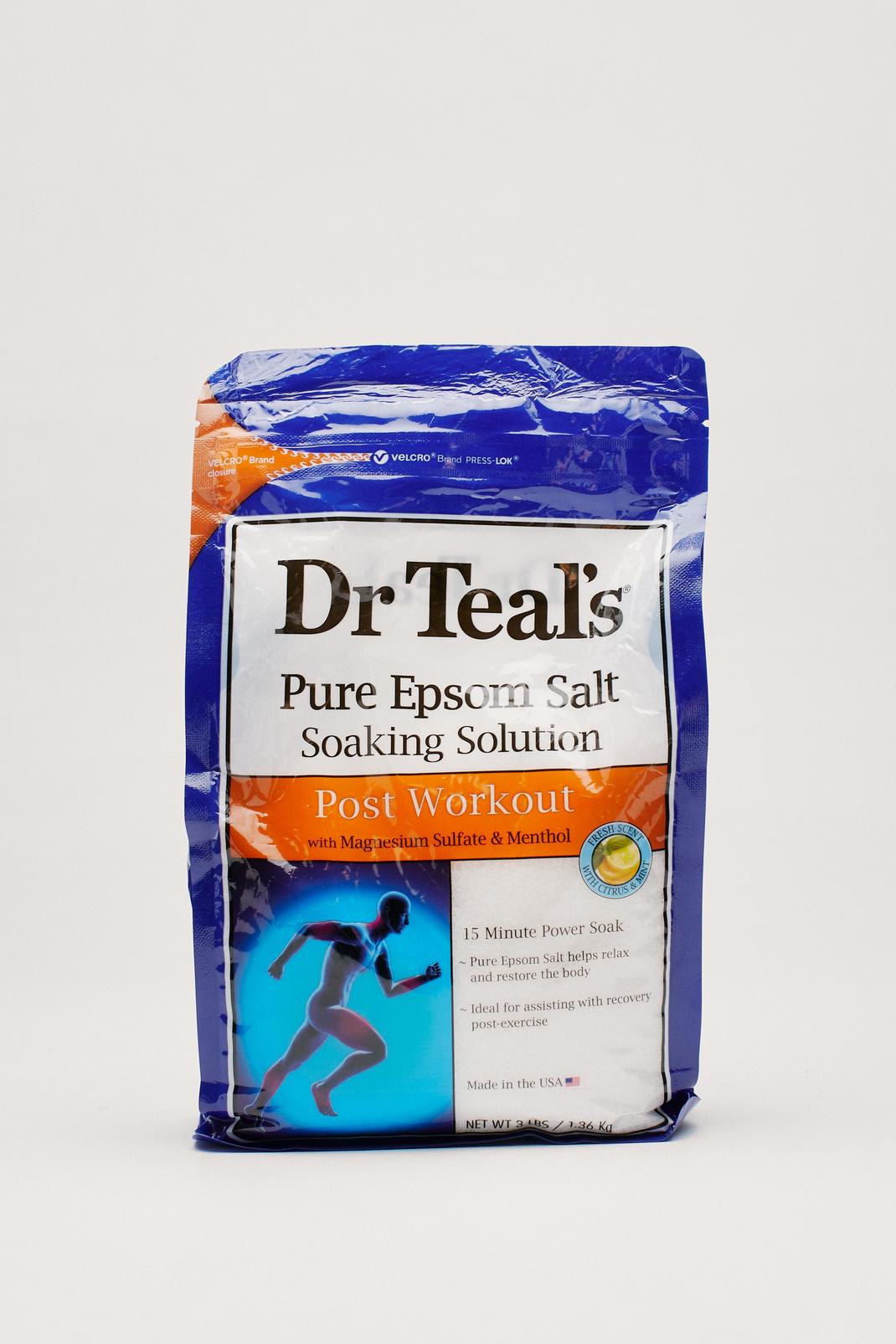 Orange Dr Teal's Post Workout Epson Salt Solution image number 1