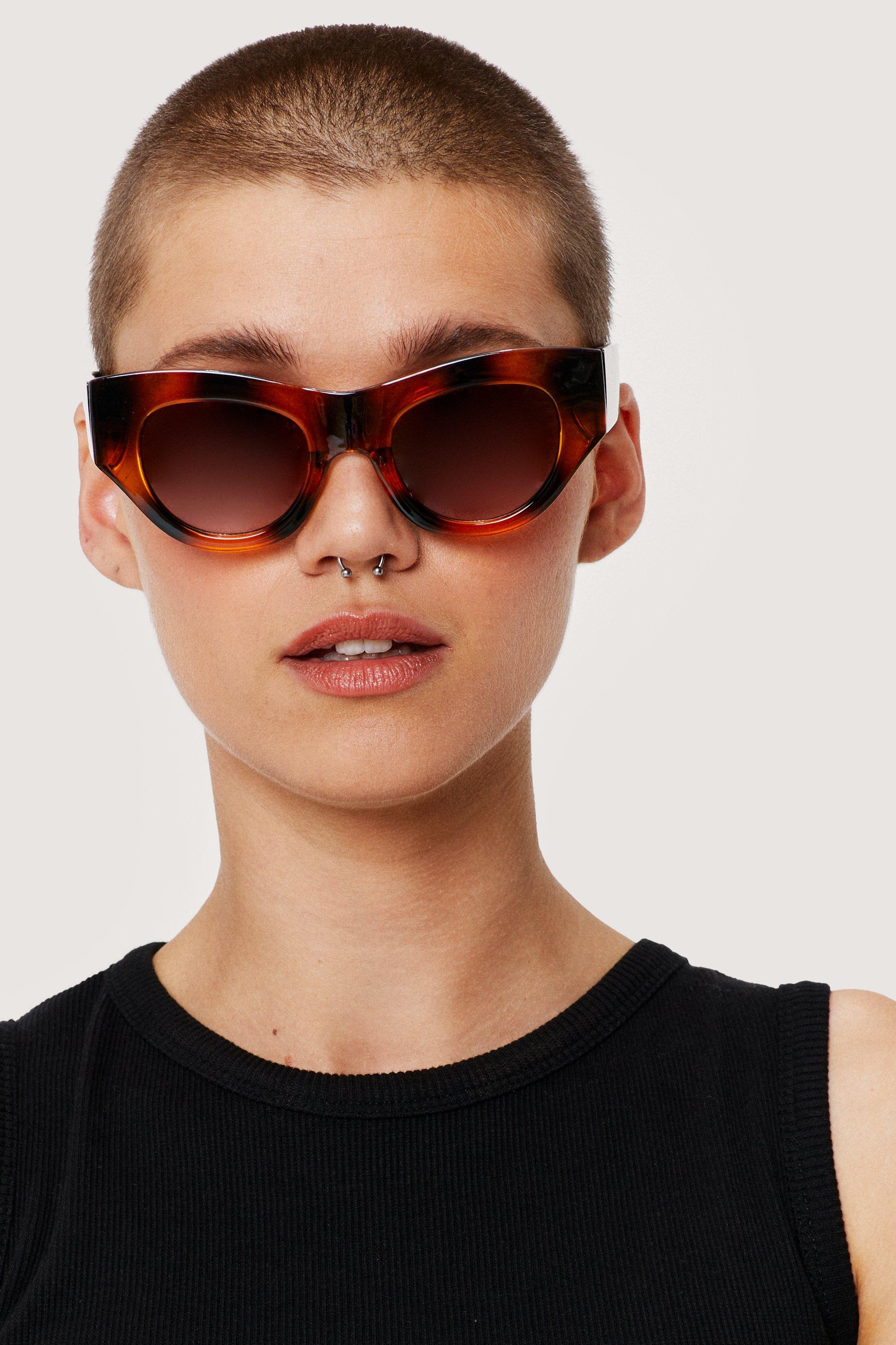 Oversized tortoise shell glasses hotsell