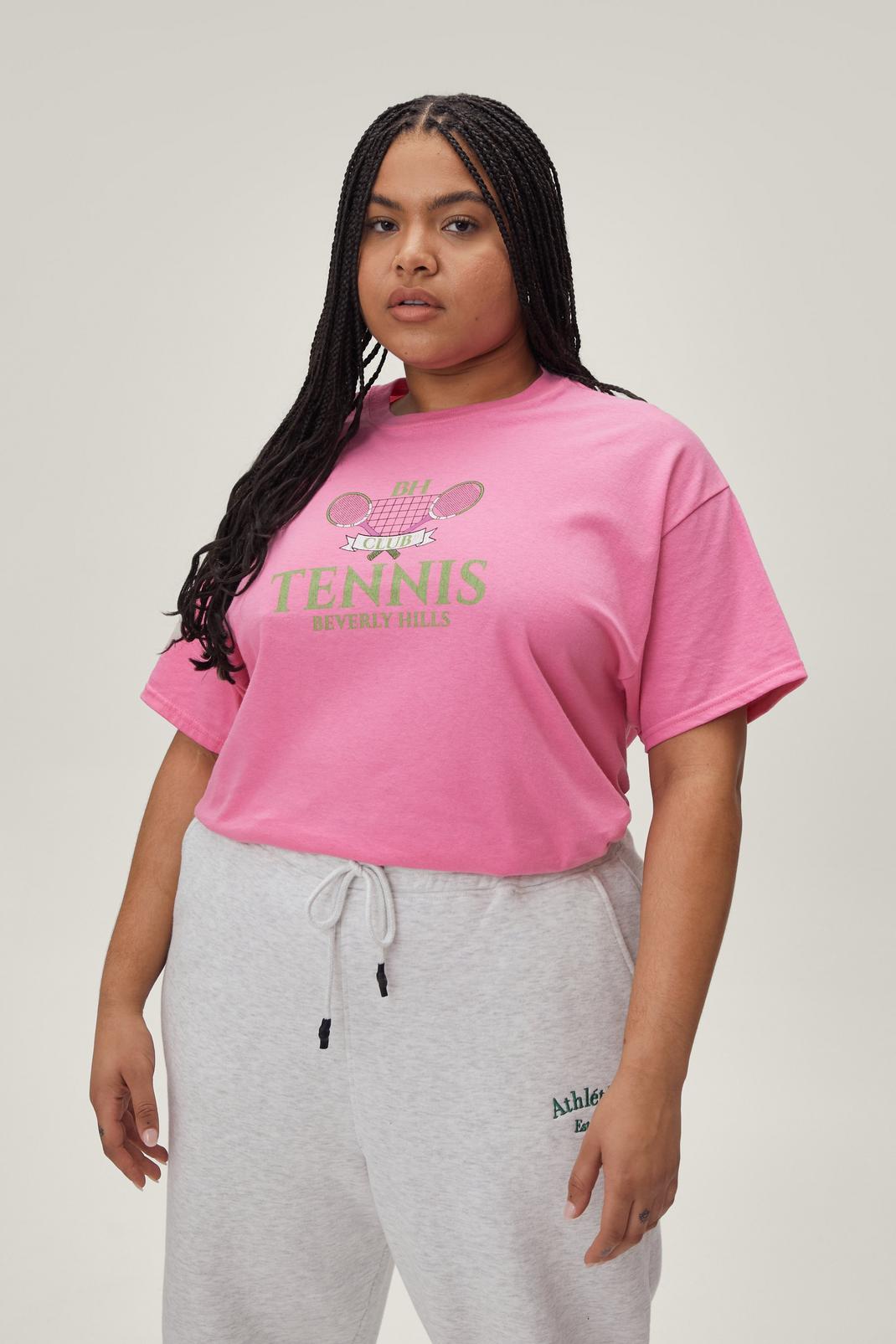 T-shirt de tennis - Grande taille, 155 image number 1