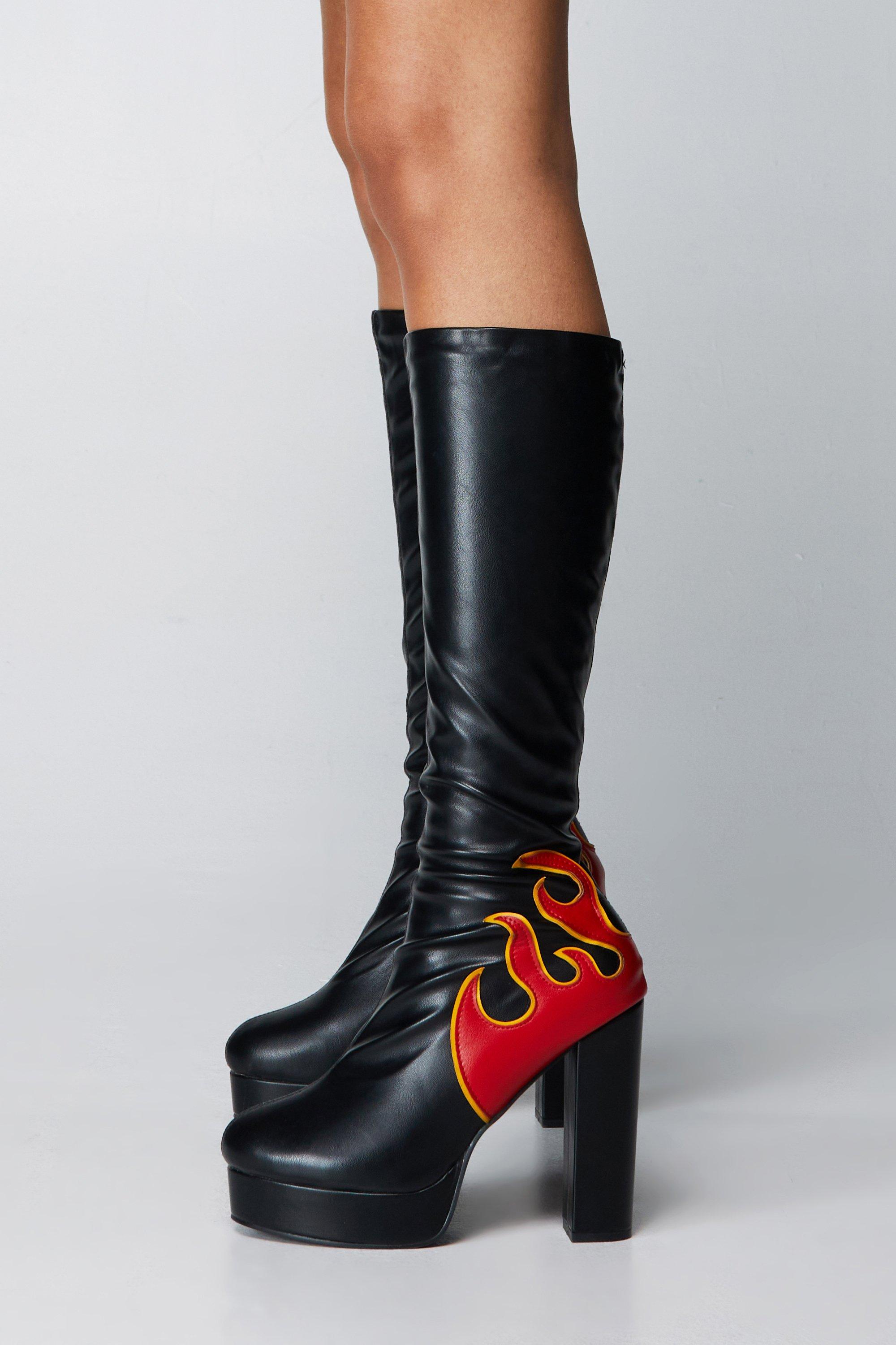 Flame boots forever on sale 21