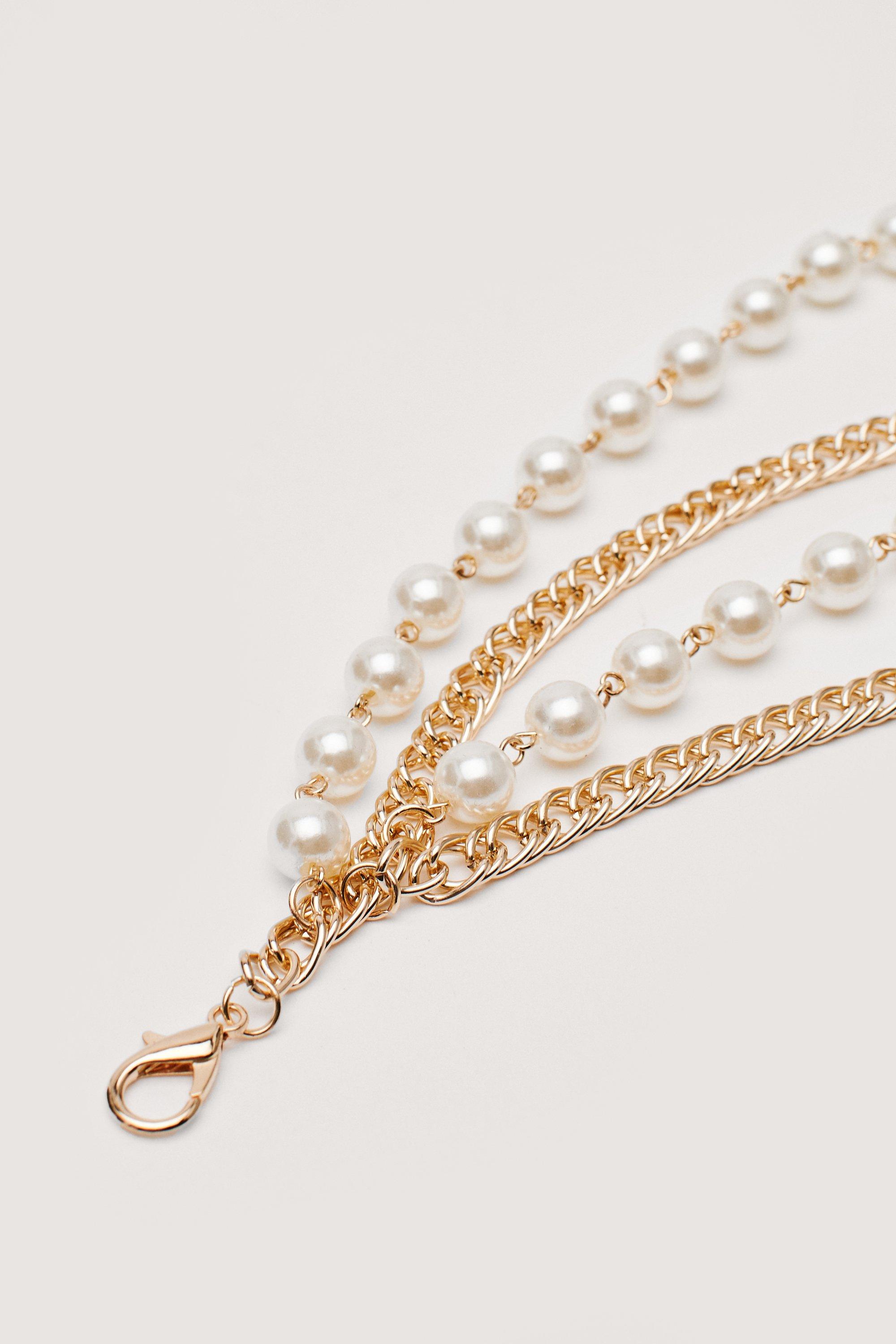 Gabrielle 18k Gold Plated & Pearl Chain Belt ONLINE EXCLUSIVE – Wendy Glez