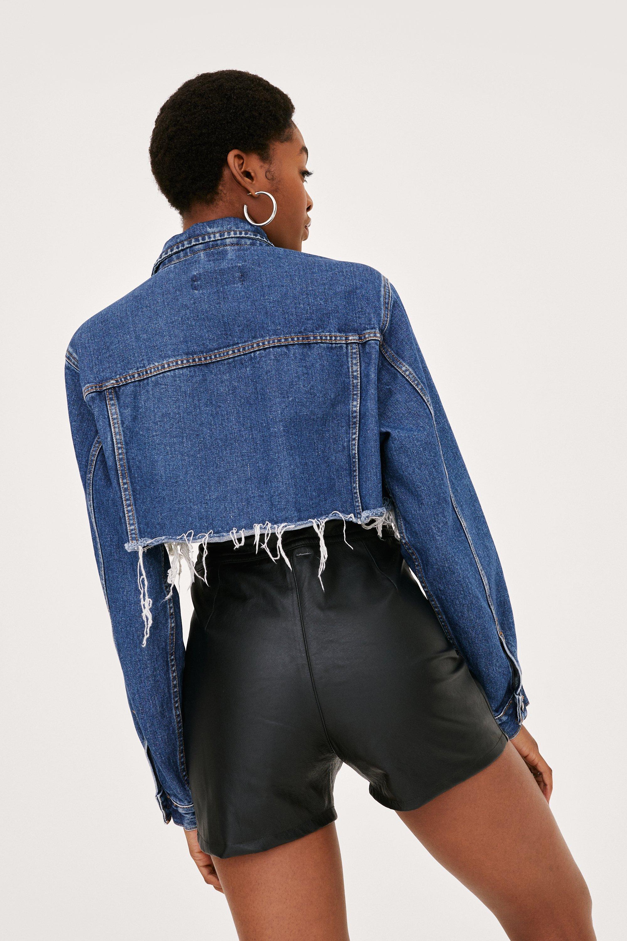 Nasty gal 2025 leather shorts