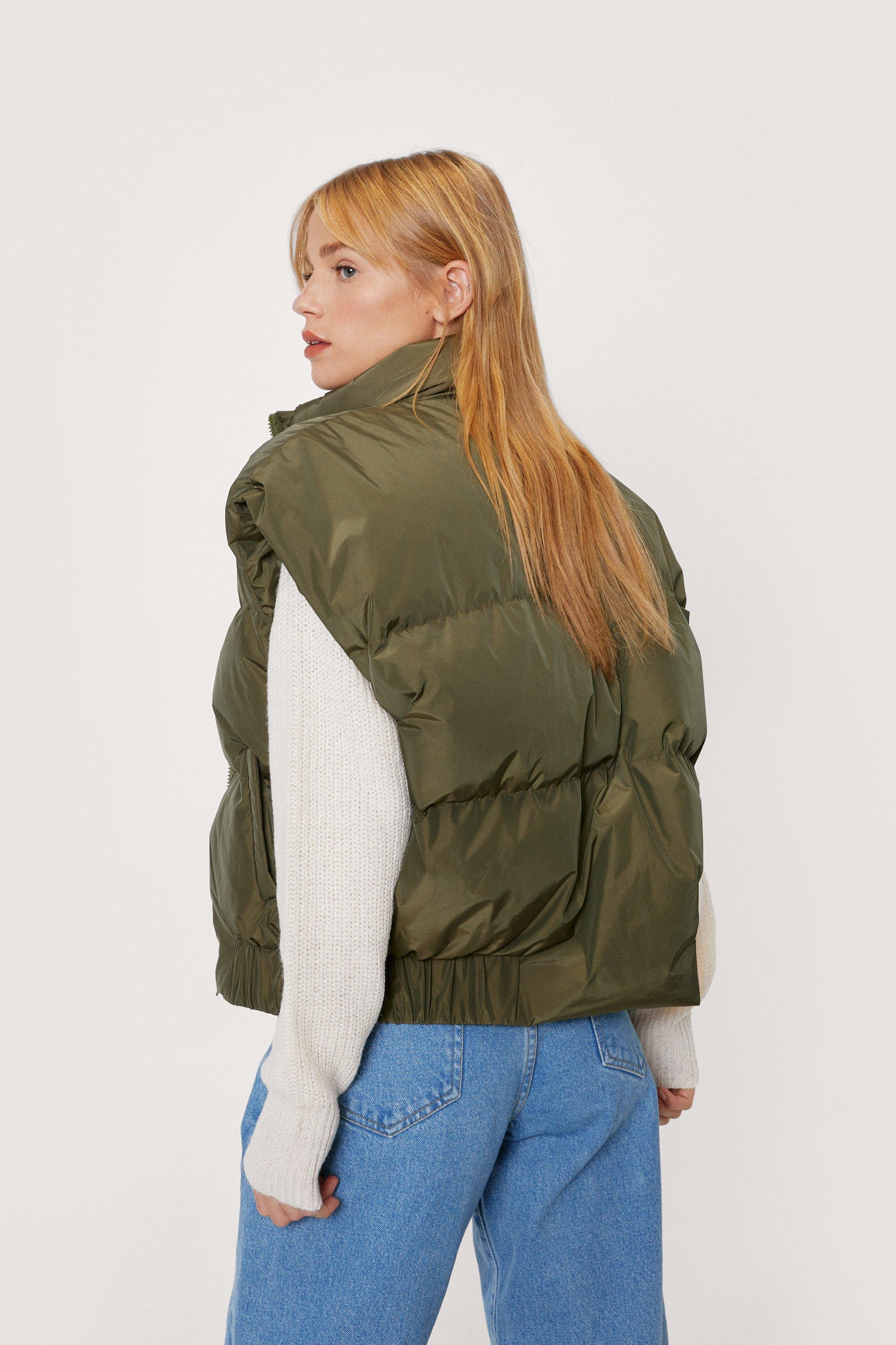 Petite cheap puffer vest