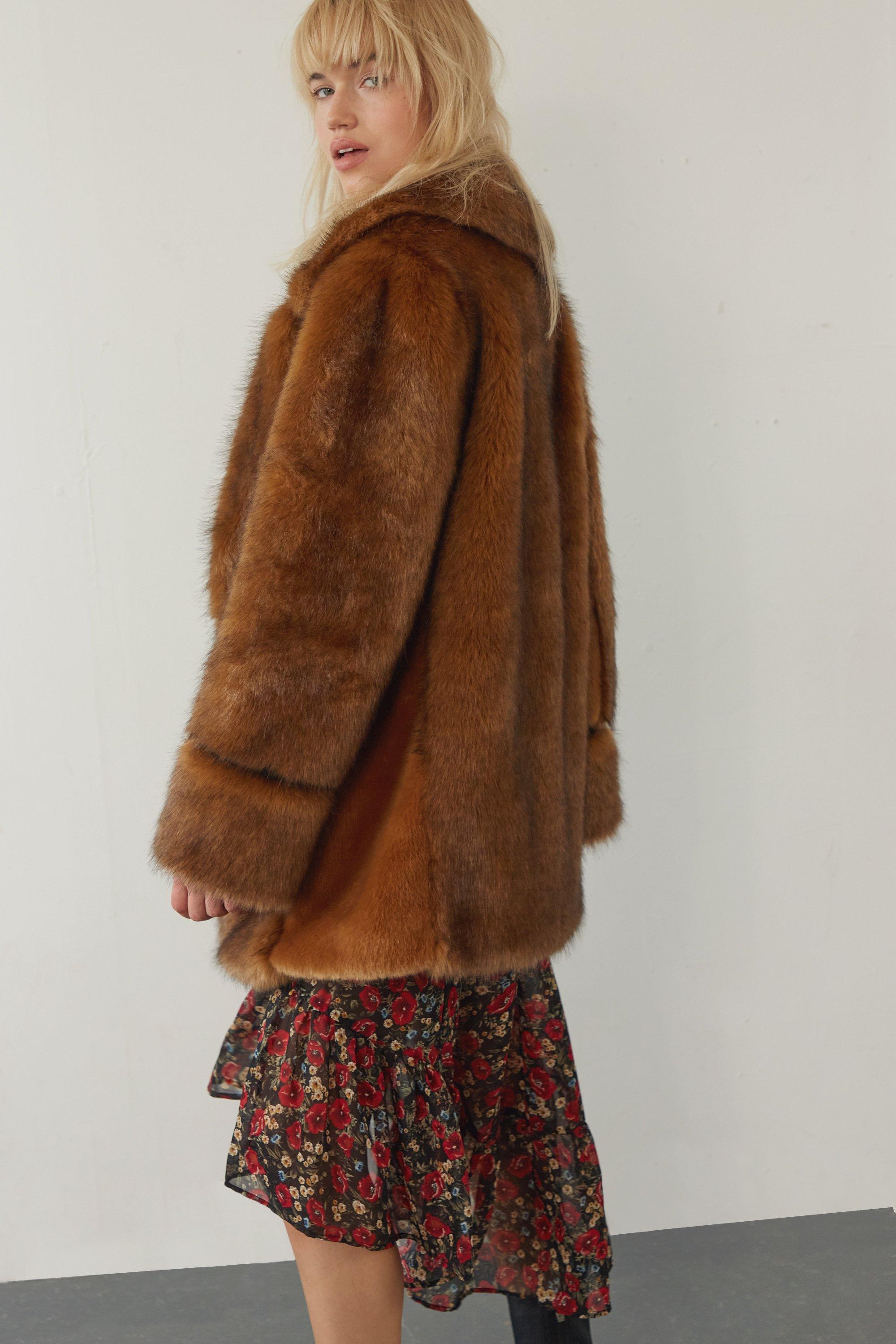 Nasty gal hotsell fur coat