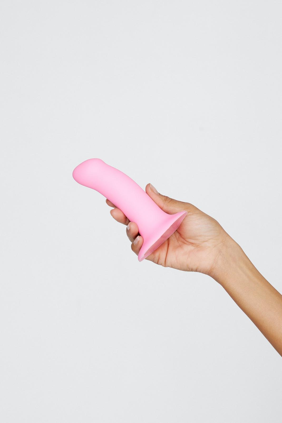 Pink Tapered Suction Base Dildo image number 1