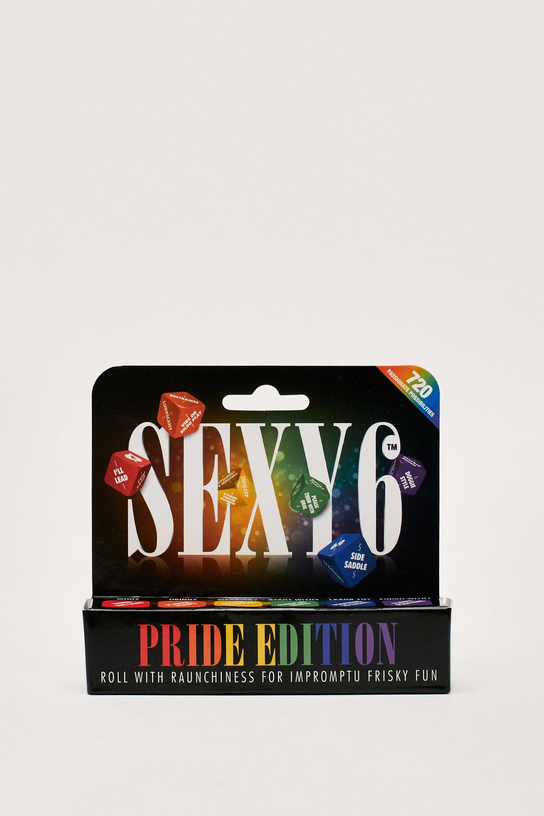 Black Sexy 6 Dice Pride Edition image number 1