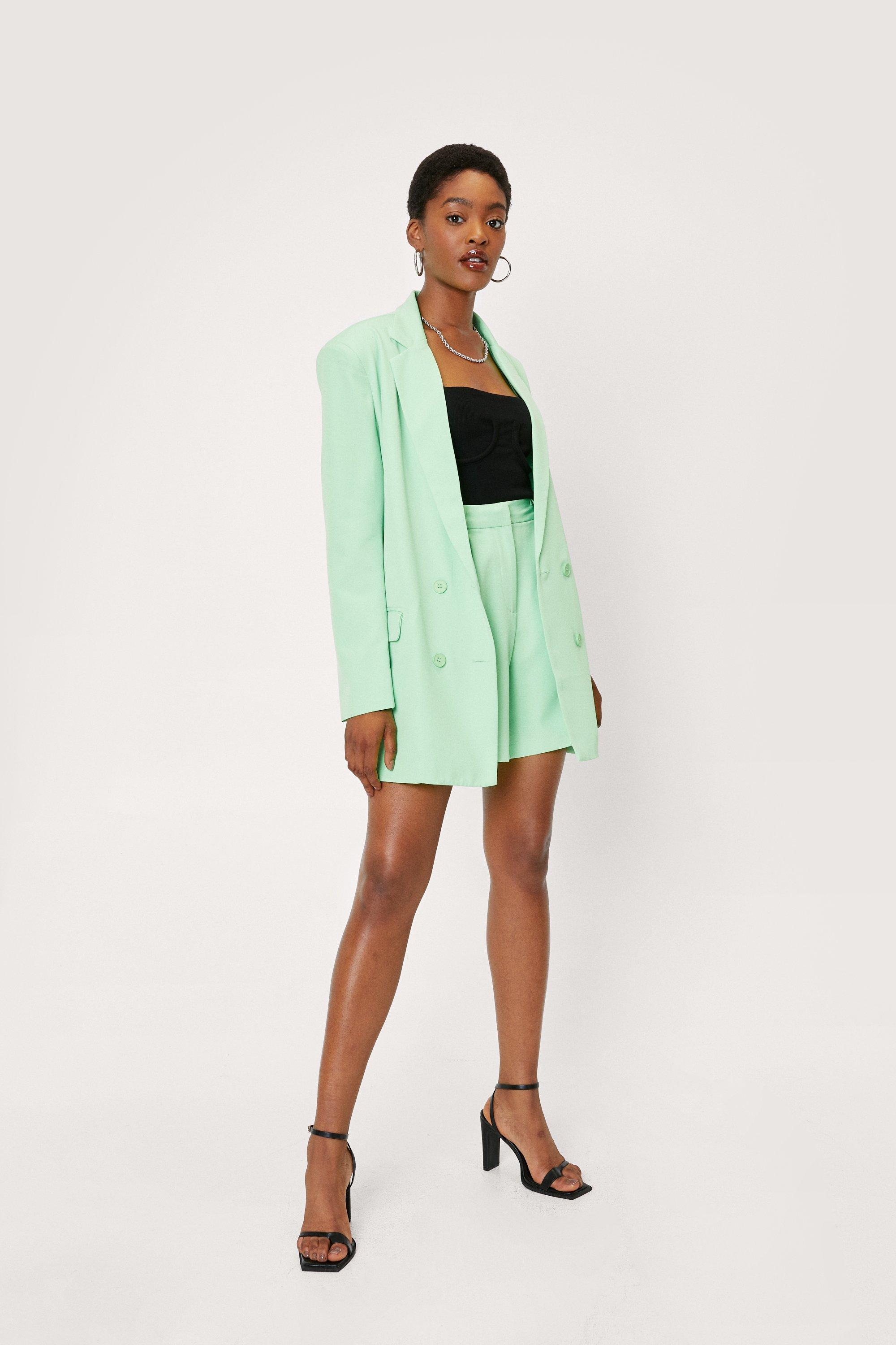 nasty gal green suit