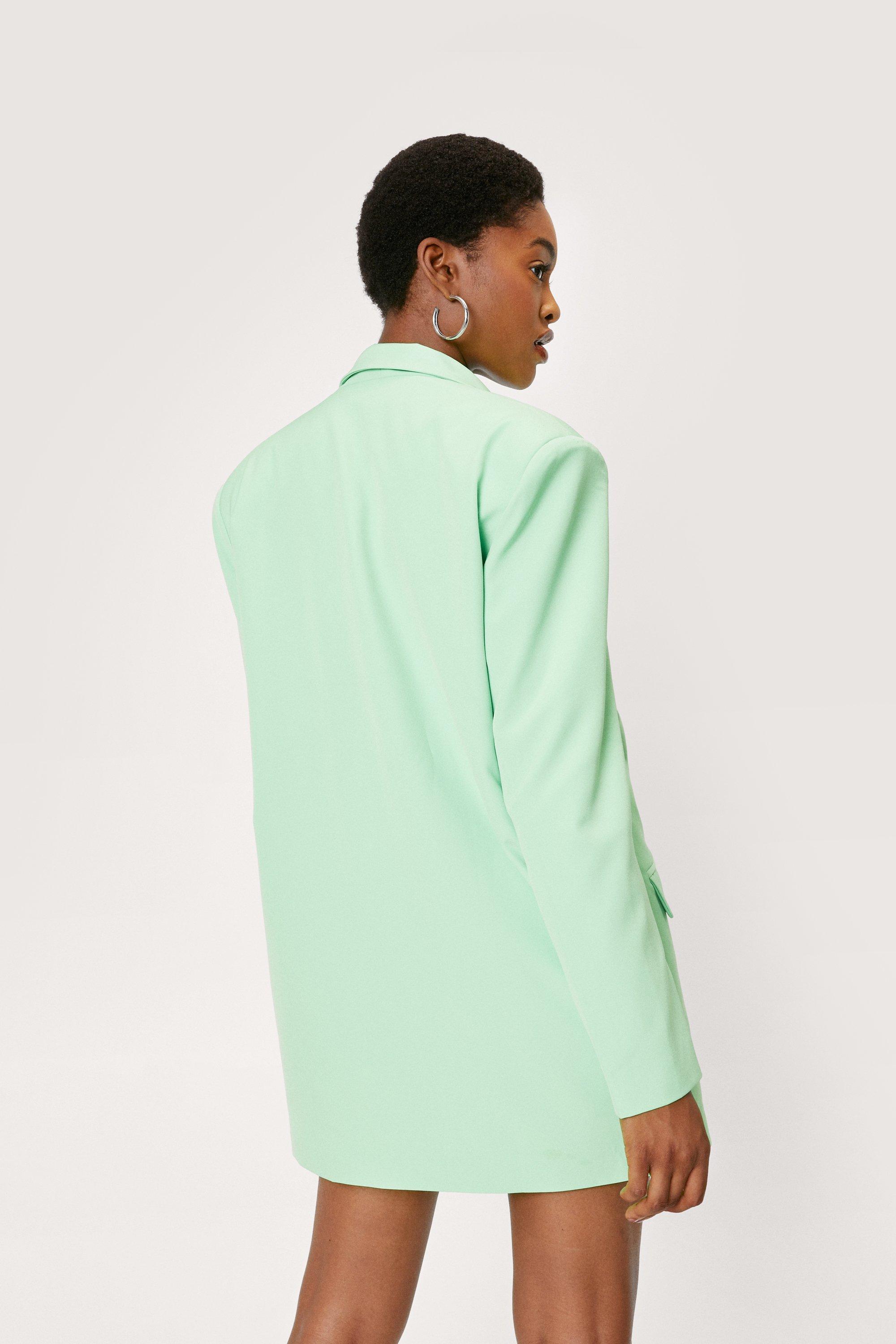 nasty gal green suit