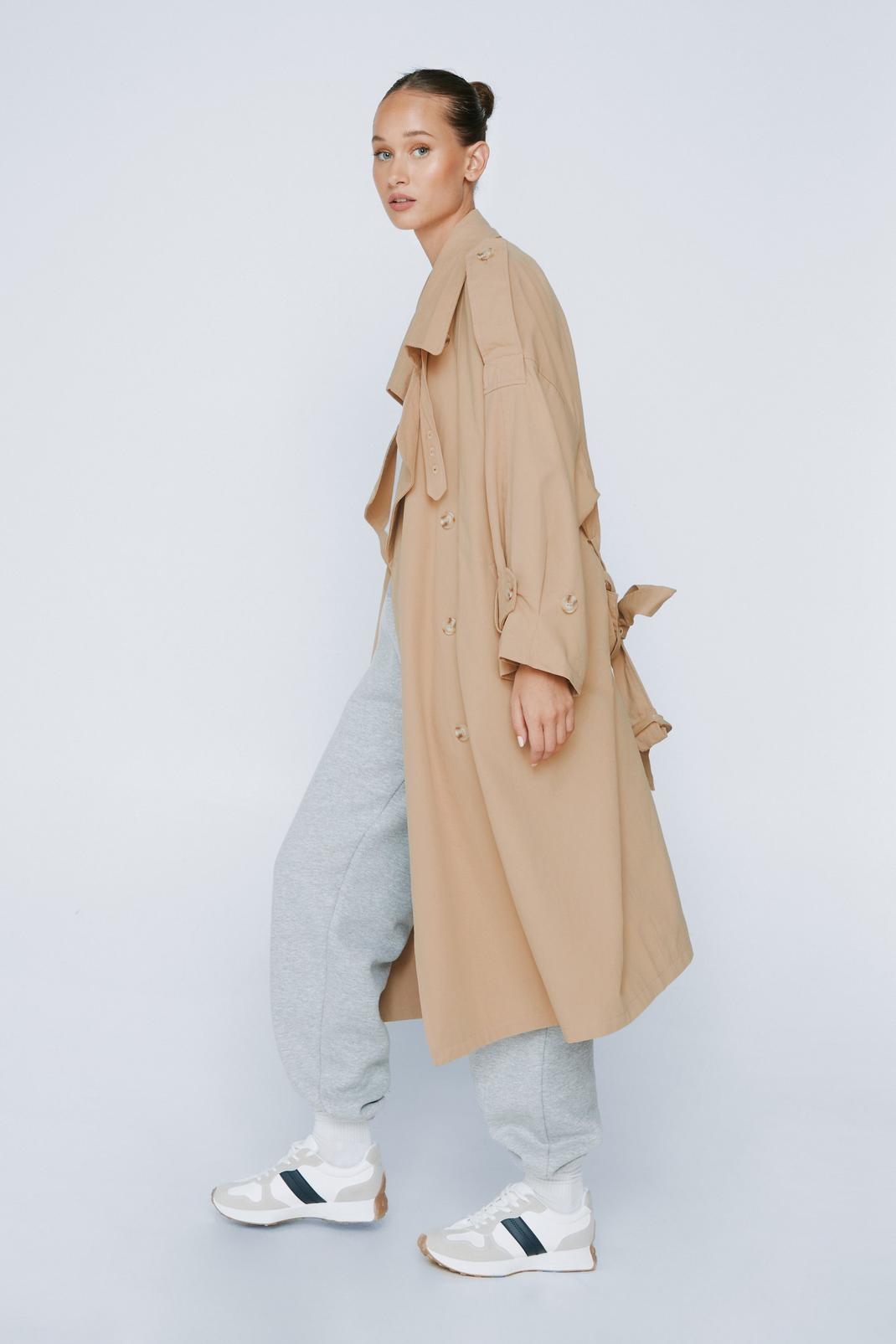 165 Petite Oversized Trench Coat image number 2