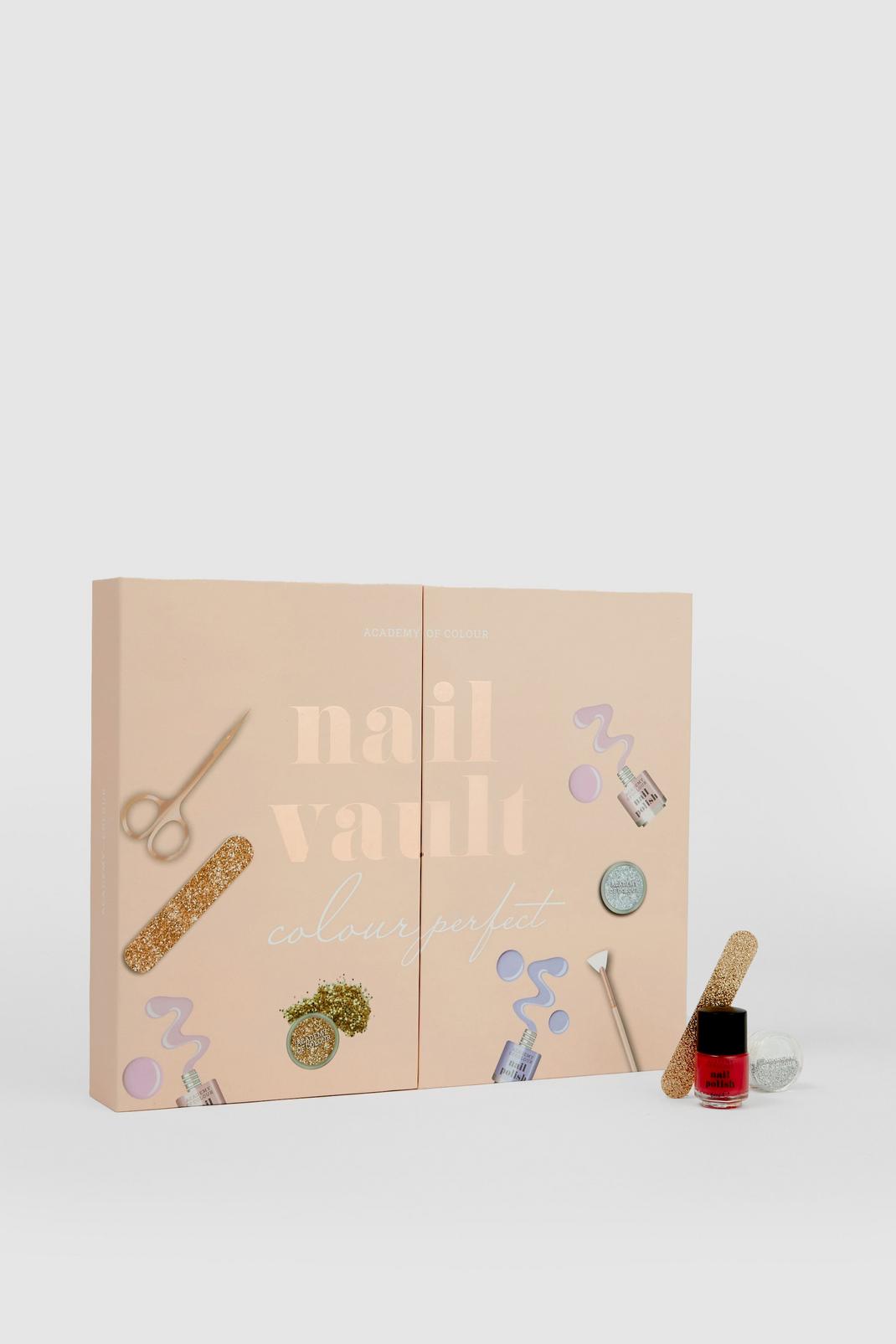 Rose gold Academy Of Colour Nail Varnish & Tool Set image number 1