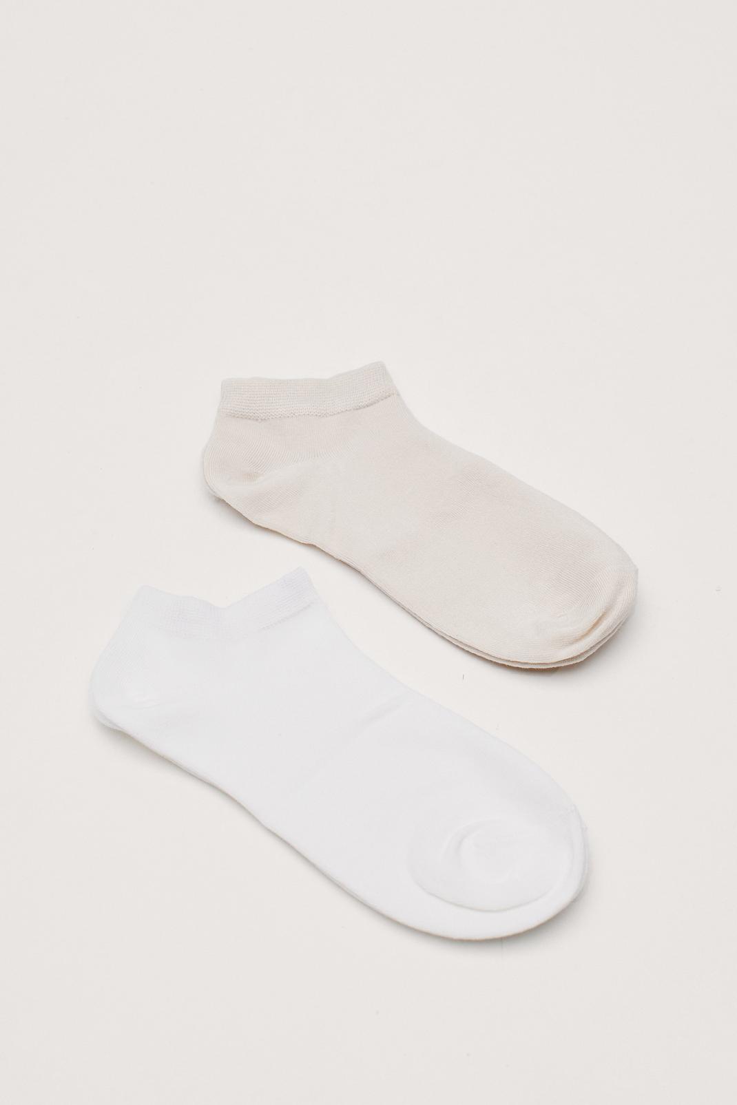 Stone 2 Pc Bamboo Ankle Sock Set image number 1