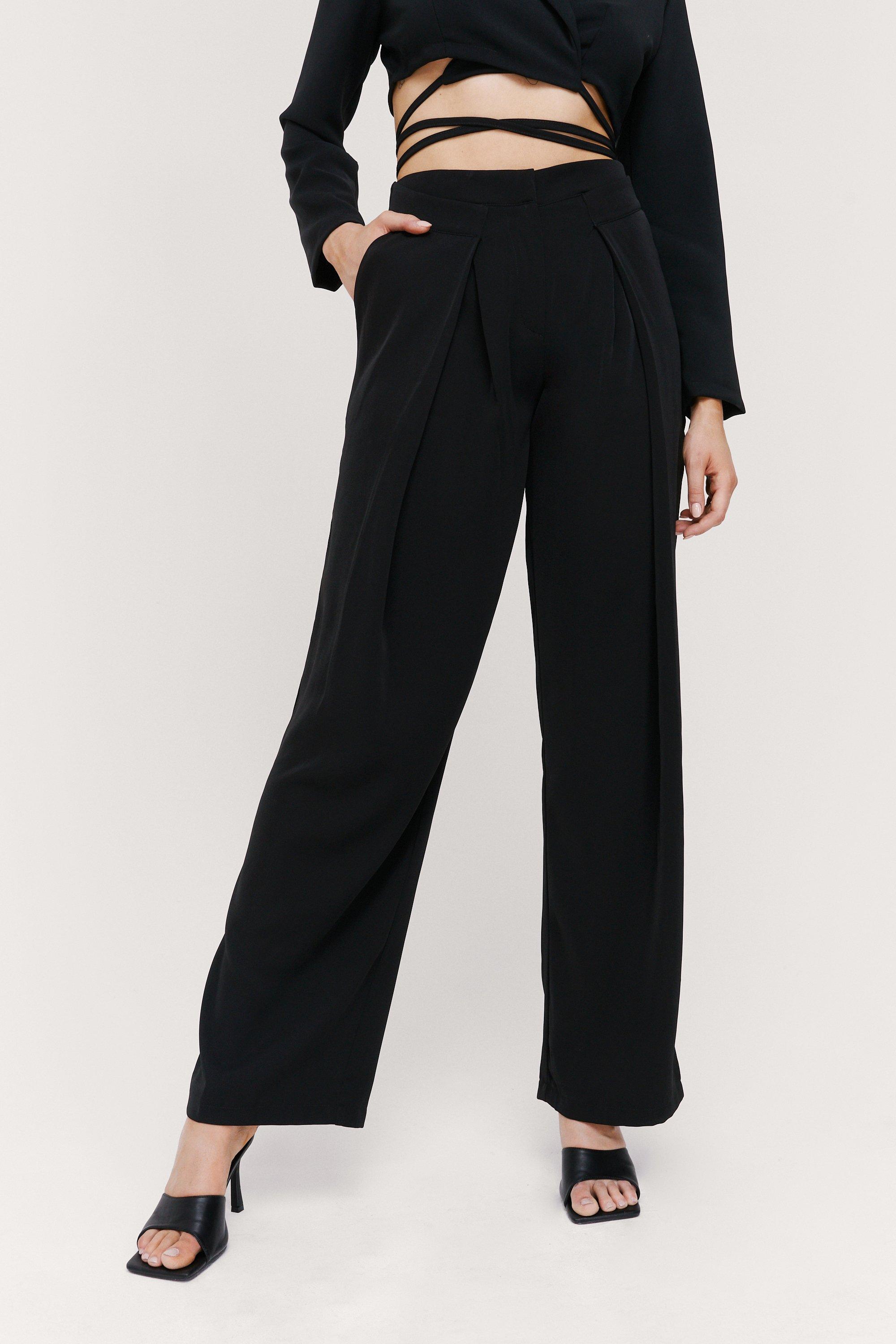 Pleat Detail Trousers Shop