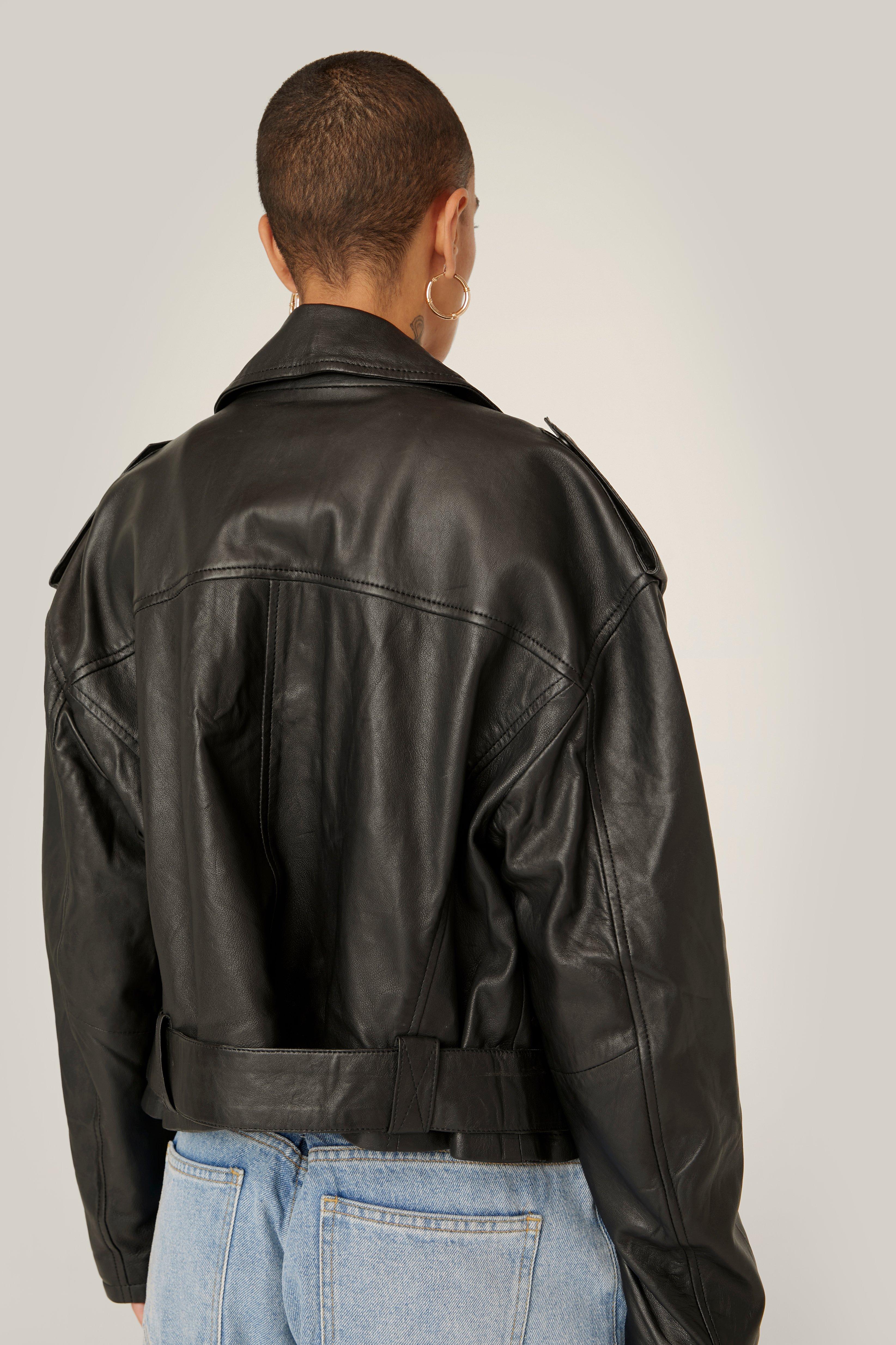 REAL leather- jacket xxxl