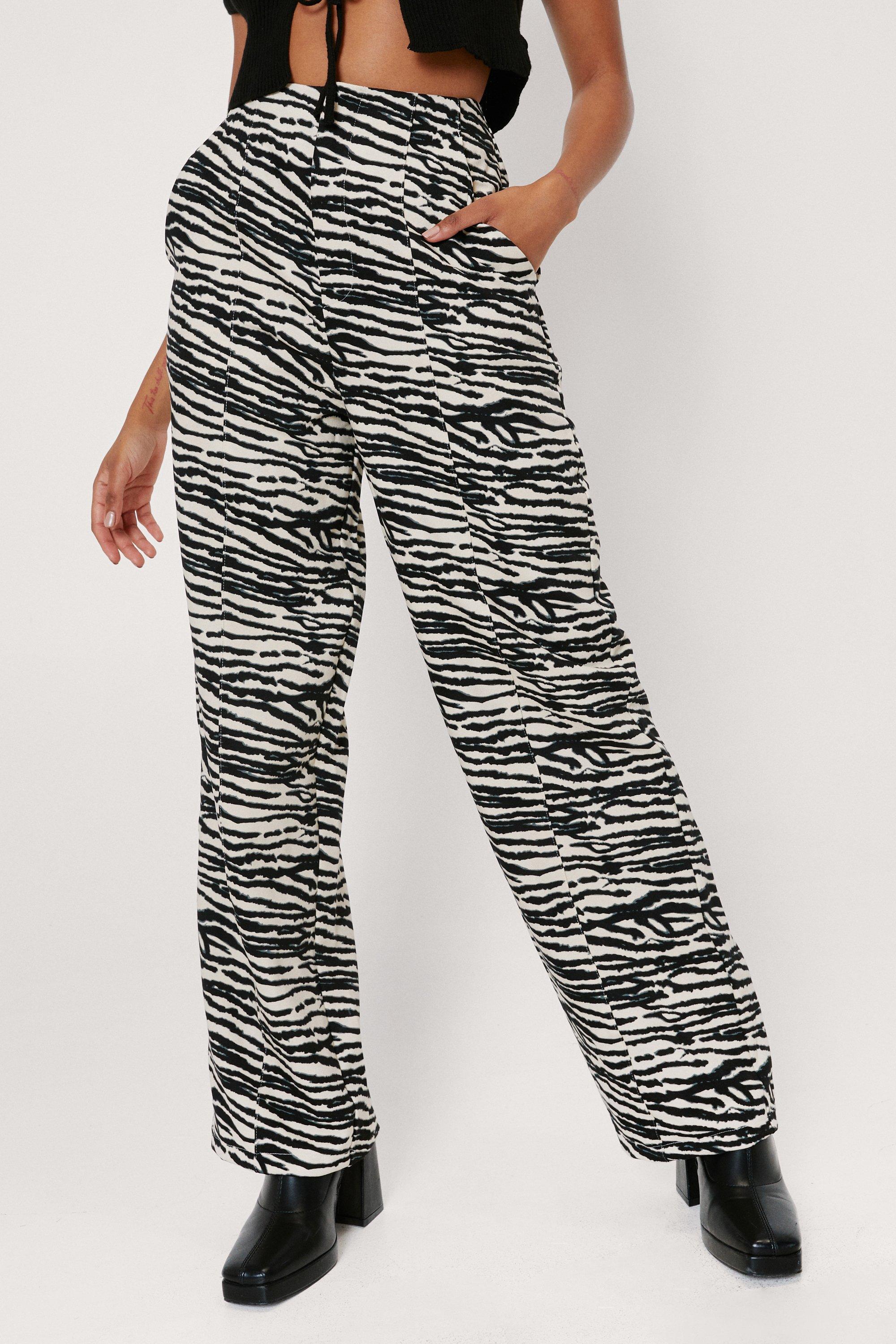 Zebra Print Trousers: 17 Pairs of Zebra Print Trousers For Women