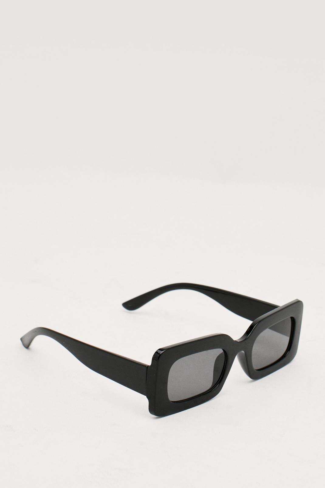 Black Square Sunglasses image number 1