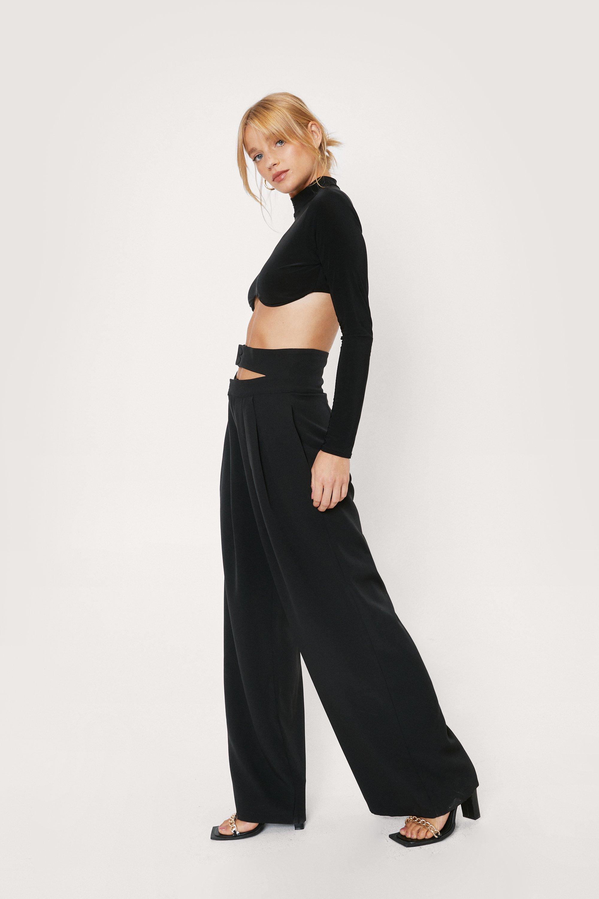 wide leg sweatpants petite