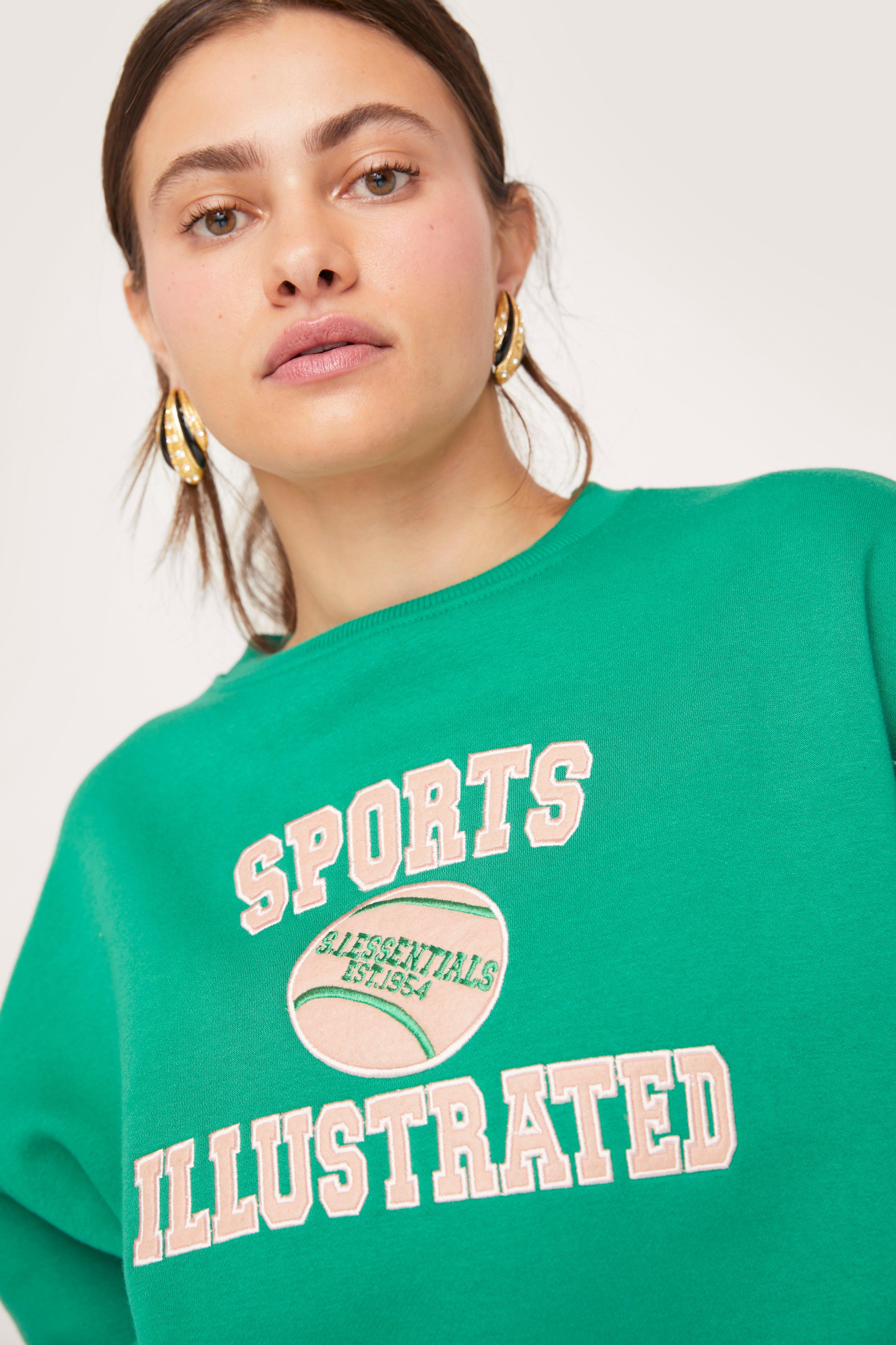 Sports Illustrated Oversized Graphic Sweatshirt