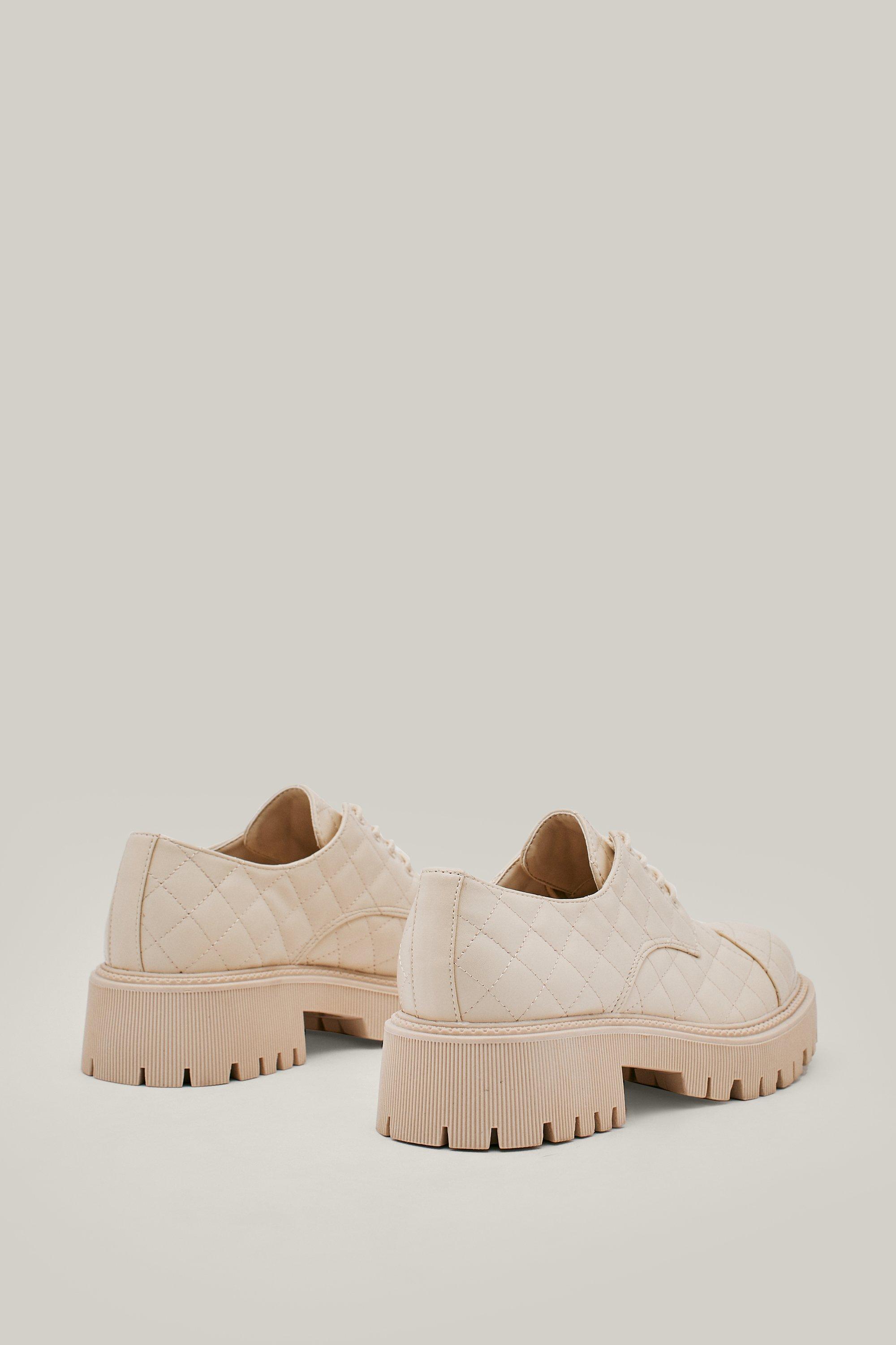 nasty gal chunky loafers