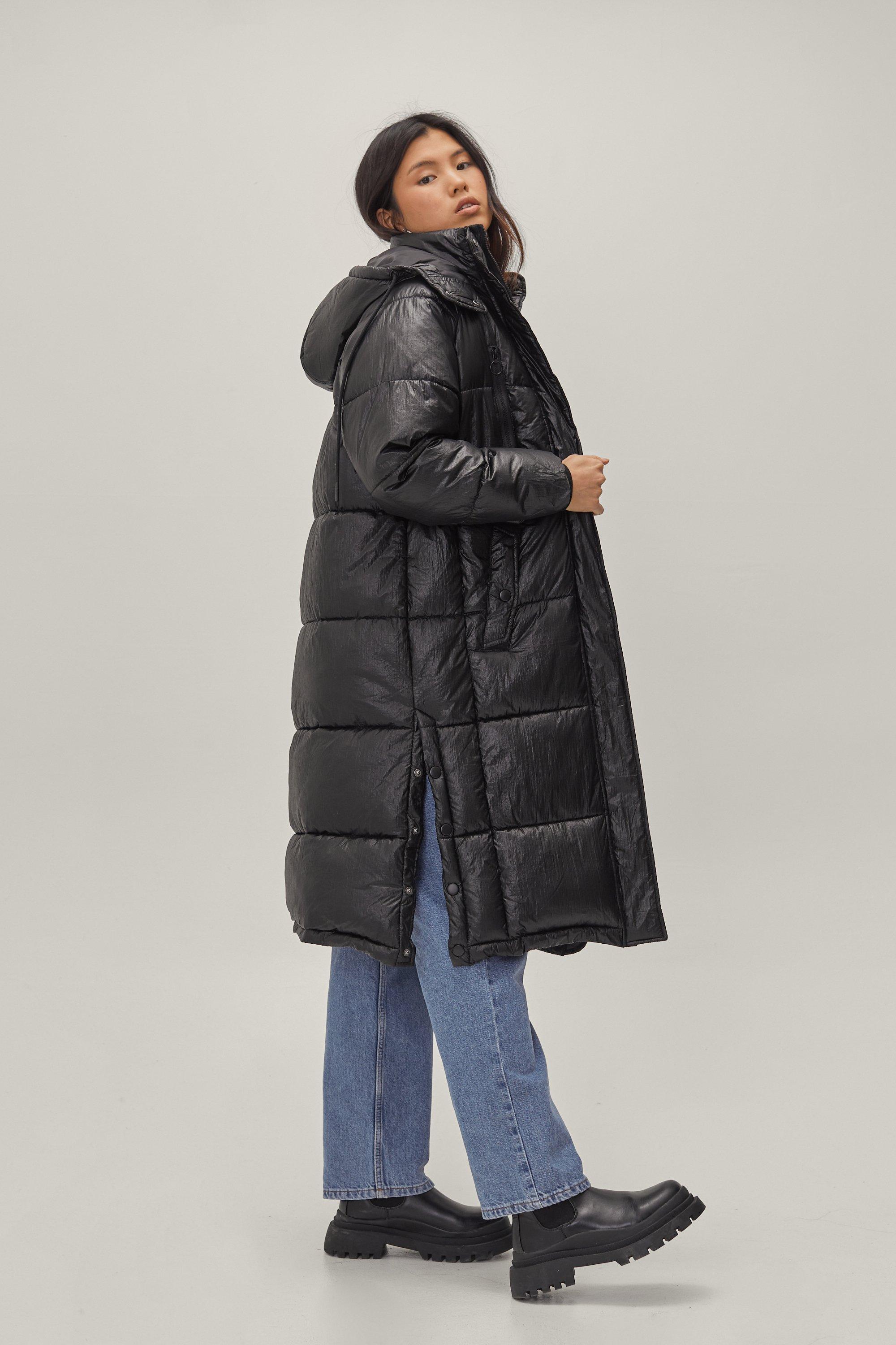 maxi bubble coat