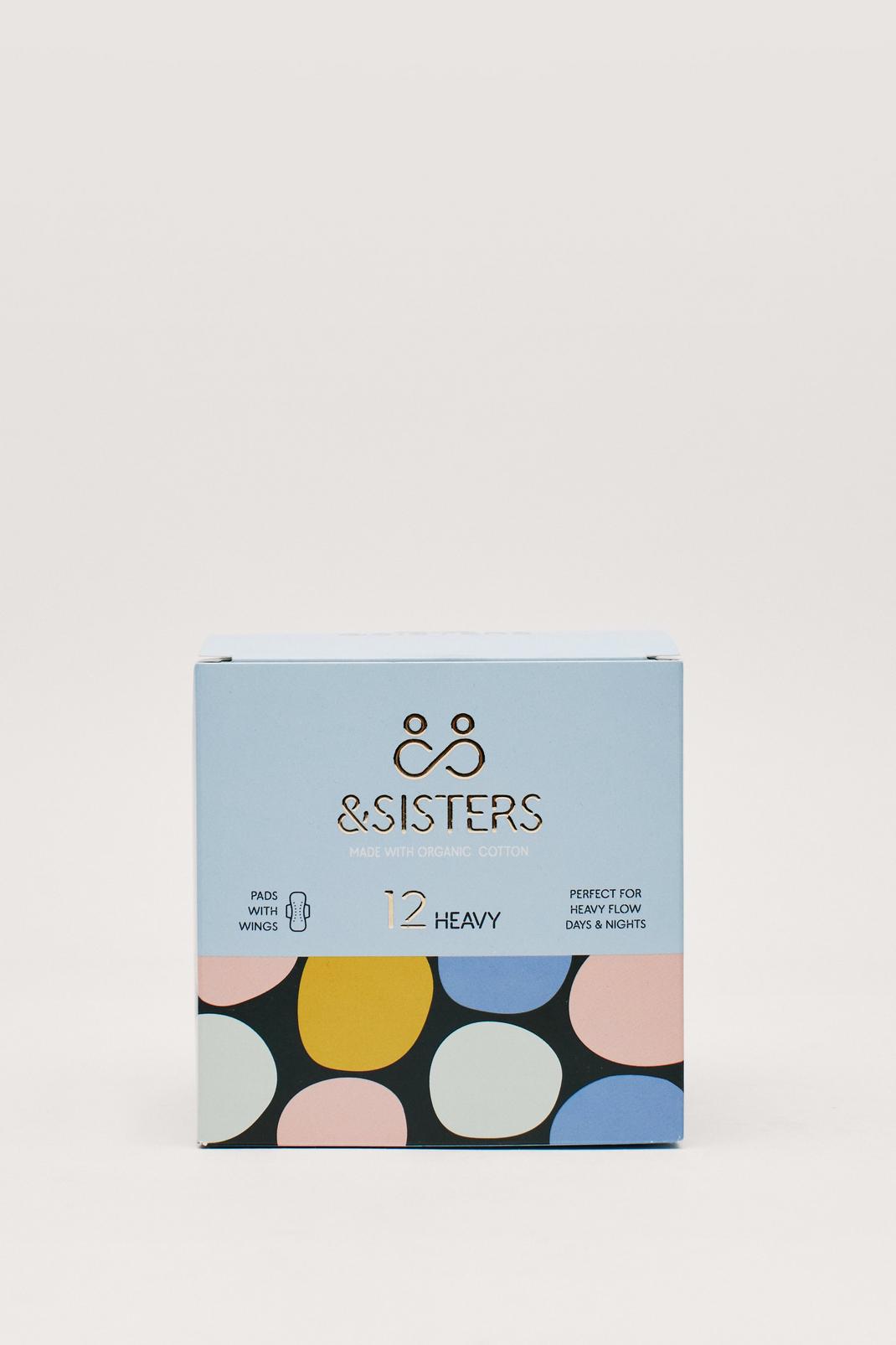 Sisters 12 Heavy Flow Organic Cotton Pads Nasty Gal